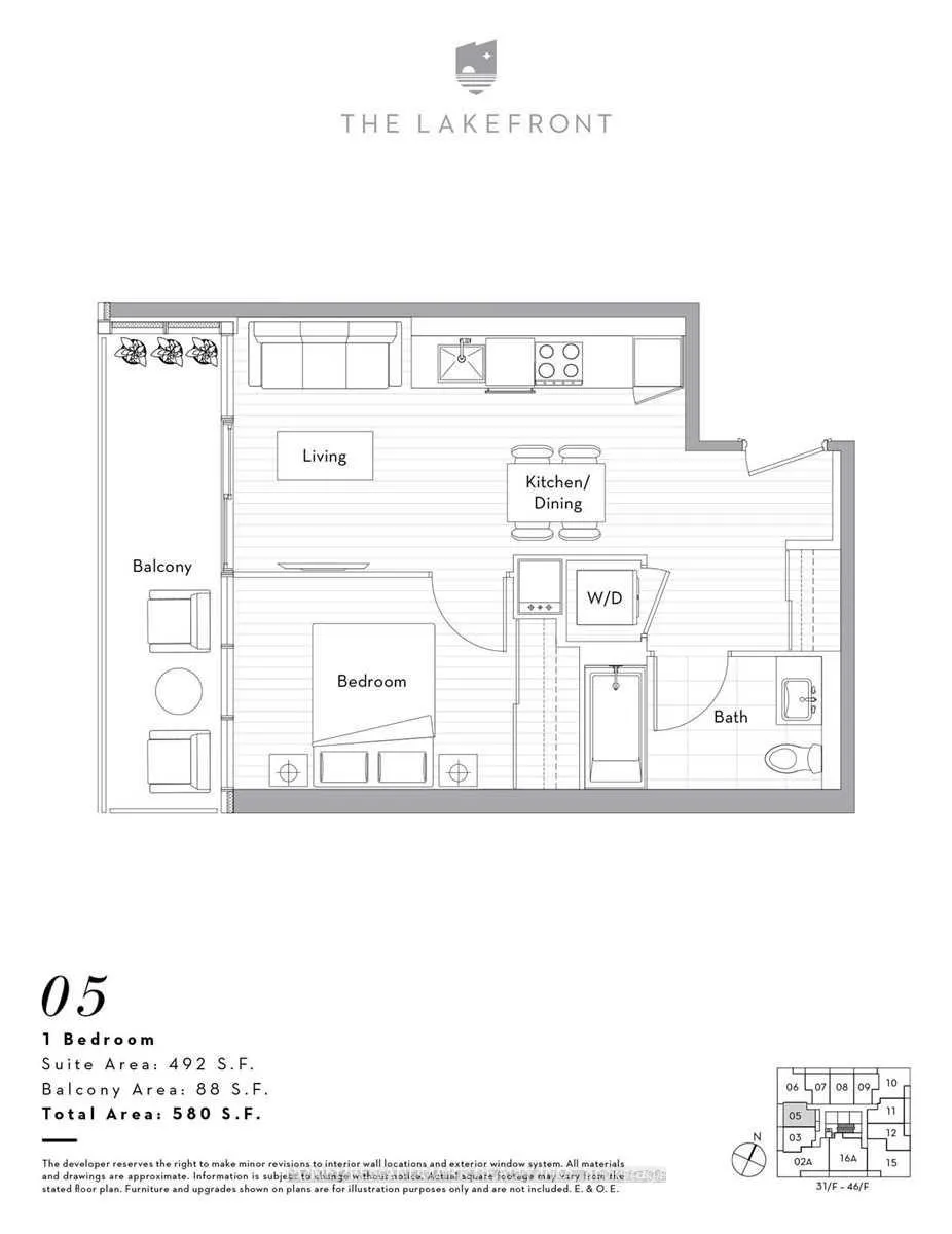 Photo 13 of Unit 3205, 17 Bathurst St Street, Toronto, Waterfront Communities — HOMEH