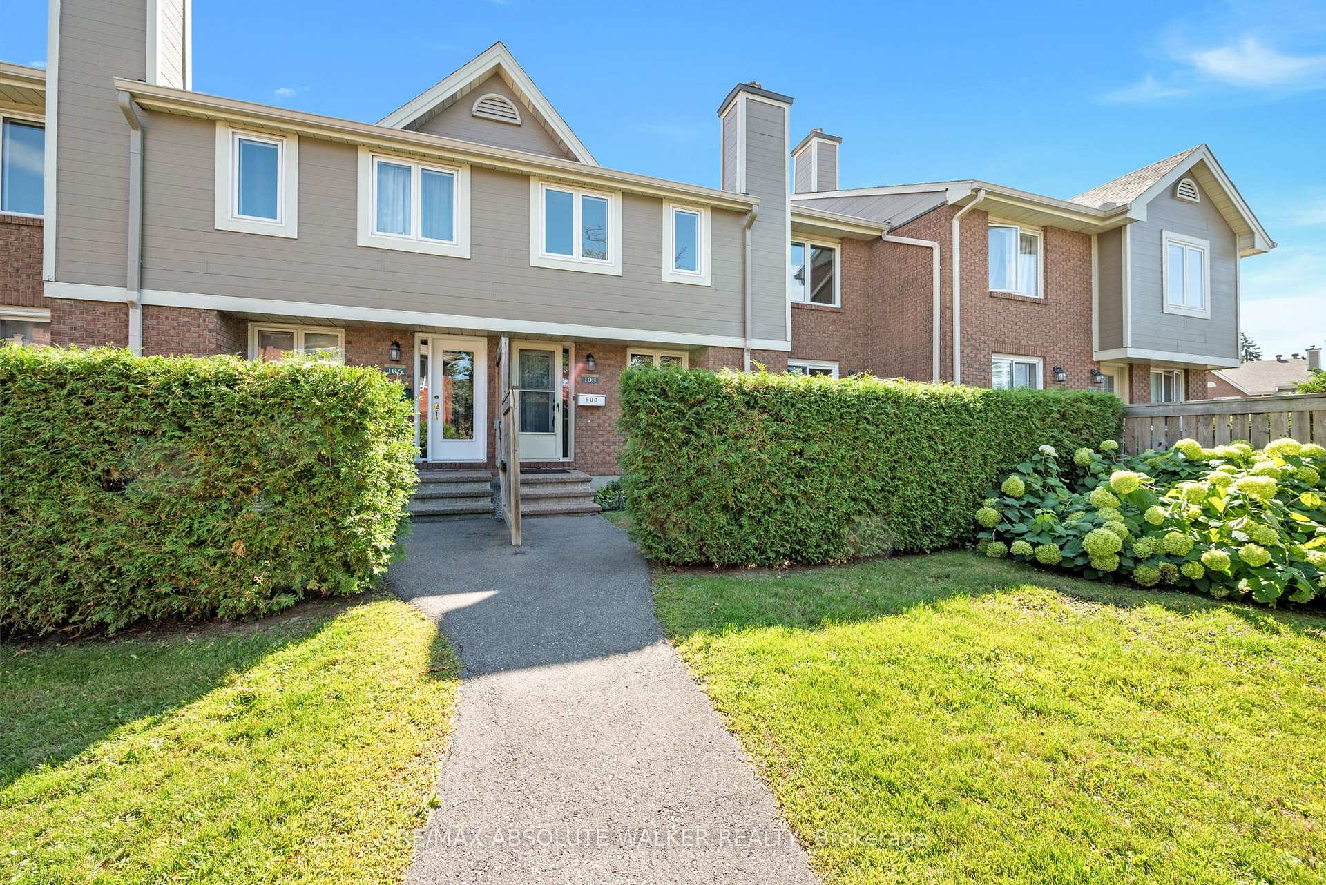 Front of Unit 108, 500 Canteval Terrace