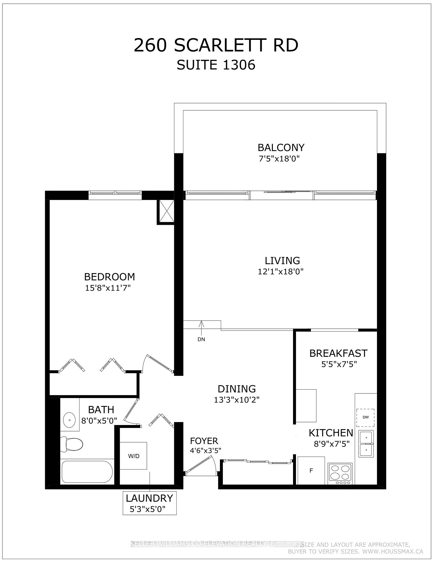 Photo 45 of Unit 1306, 260 Scarlett Road, Toronto, Rockcliffe-Smythe — HOMEH