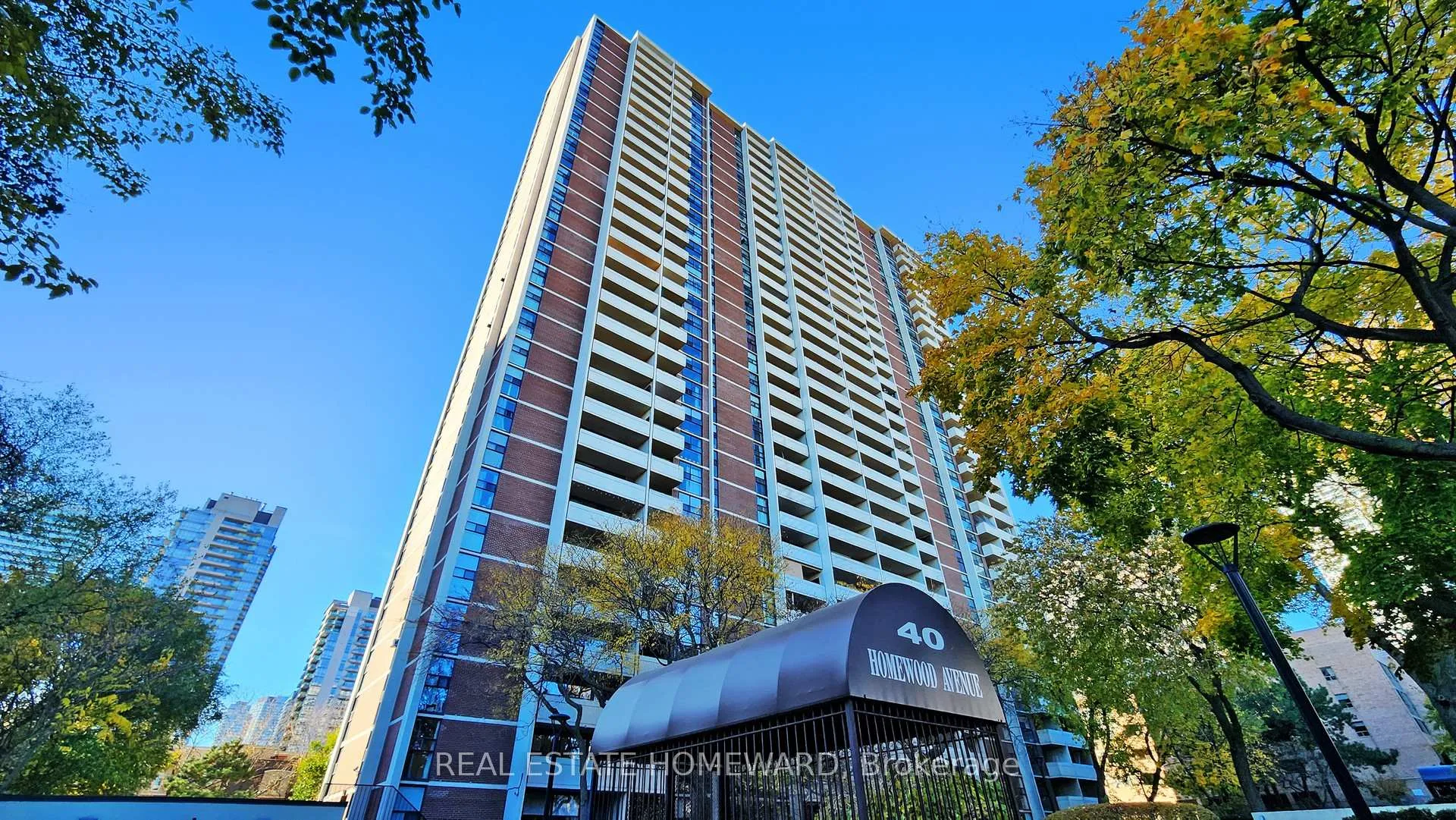 Front of Unit 1404, 40 Homewood Avenue