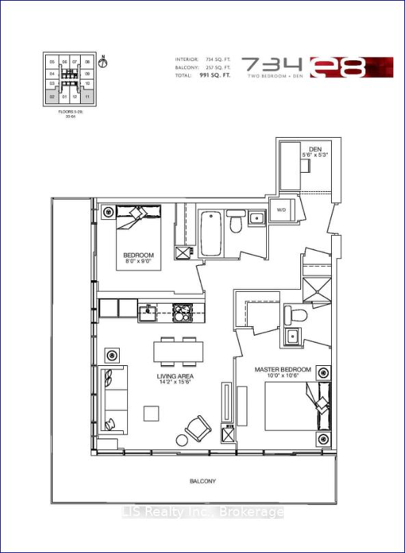 Photo 1 of Unit 2102, 8 Eglinton Avenue E, Toronto, Mount Pleasant West — HOMEH