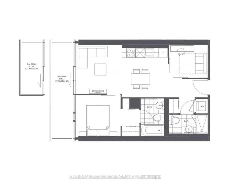 Photo 14 of Unit 2113, 161 Roehampton Avenue W, Toronto, Mount Pleasant West — HOMEH