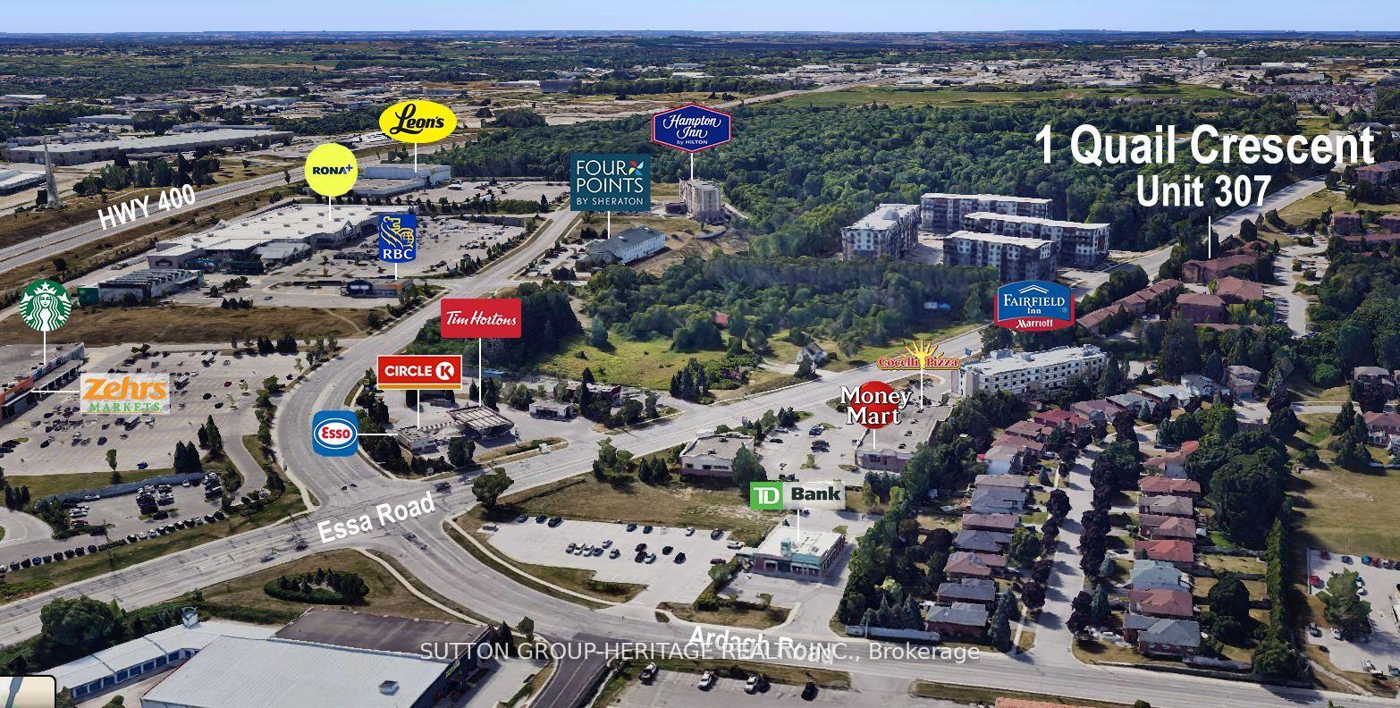 Photo 10 of Unit 307, 1 Quail Crescent, Barrie, Ardagh — HOMEH