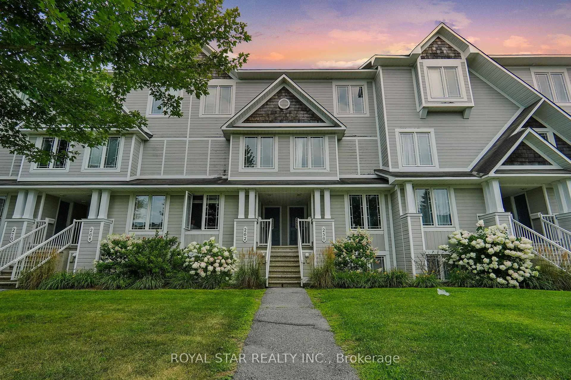 Front of 258 Meadowbreeze Drive