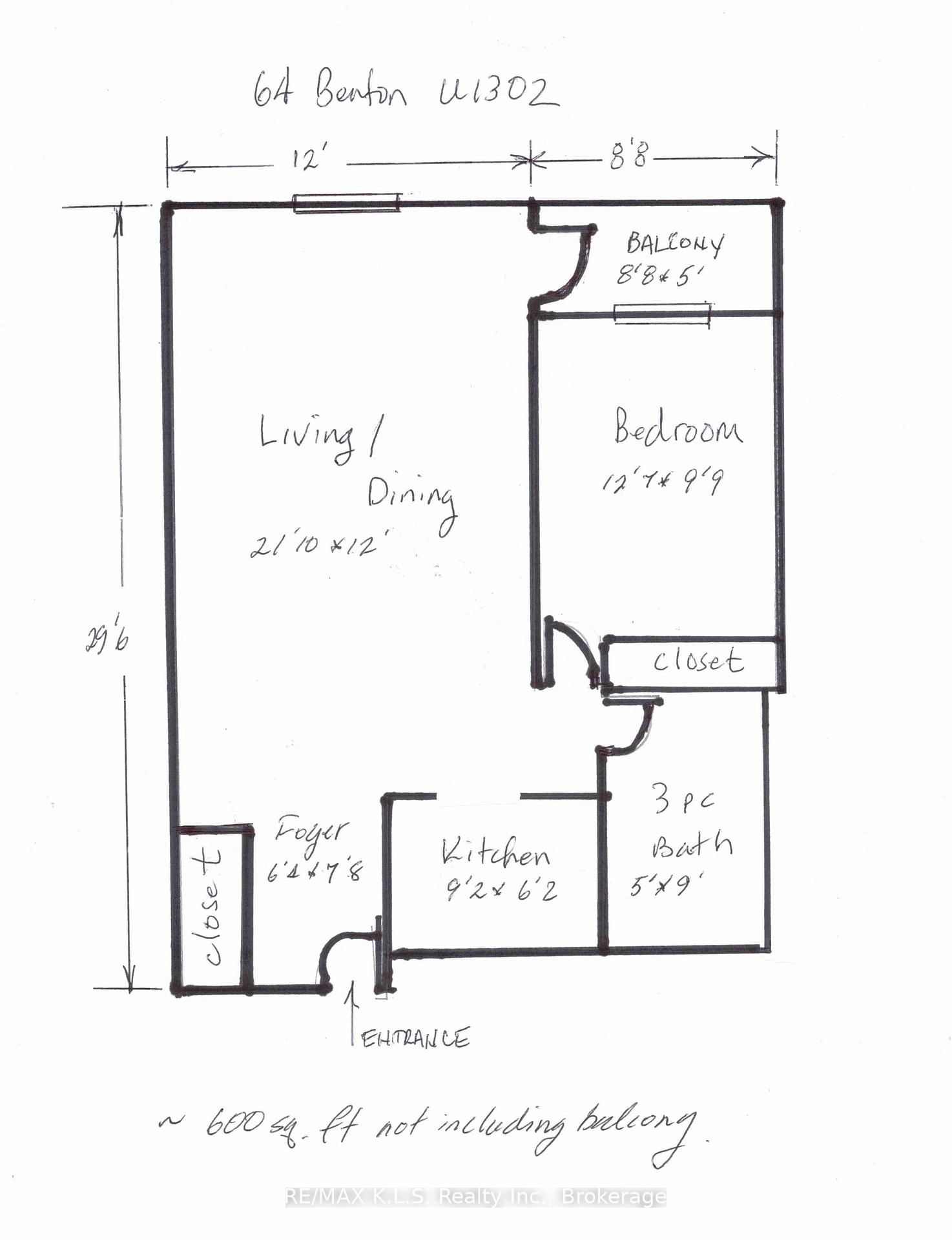 Photo 15 of Unit 1302, 64 Benton Street, Kitchener — HOMEH