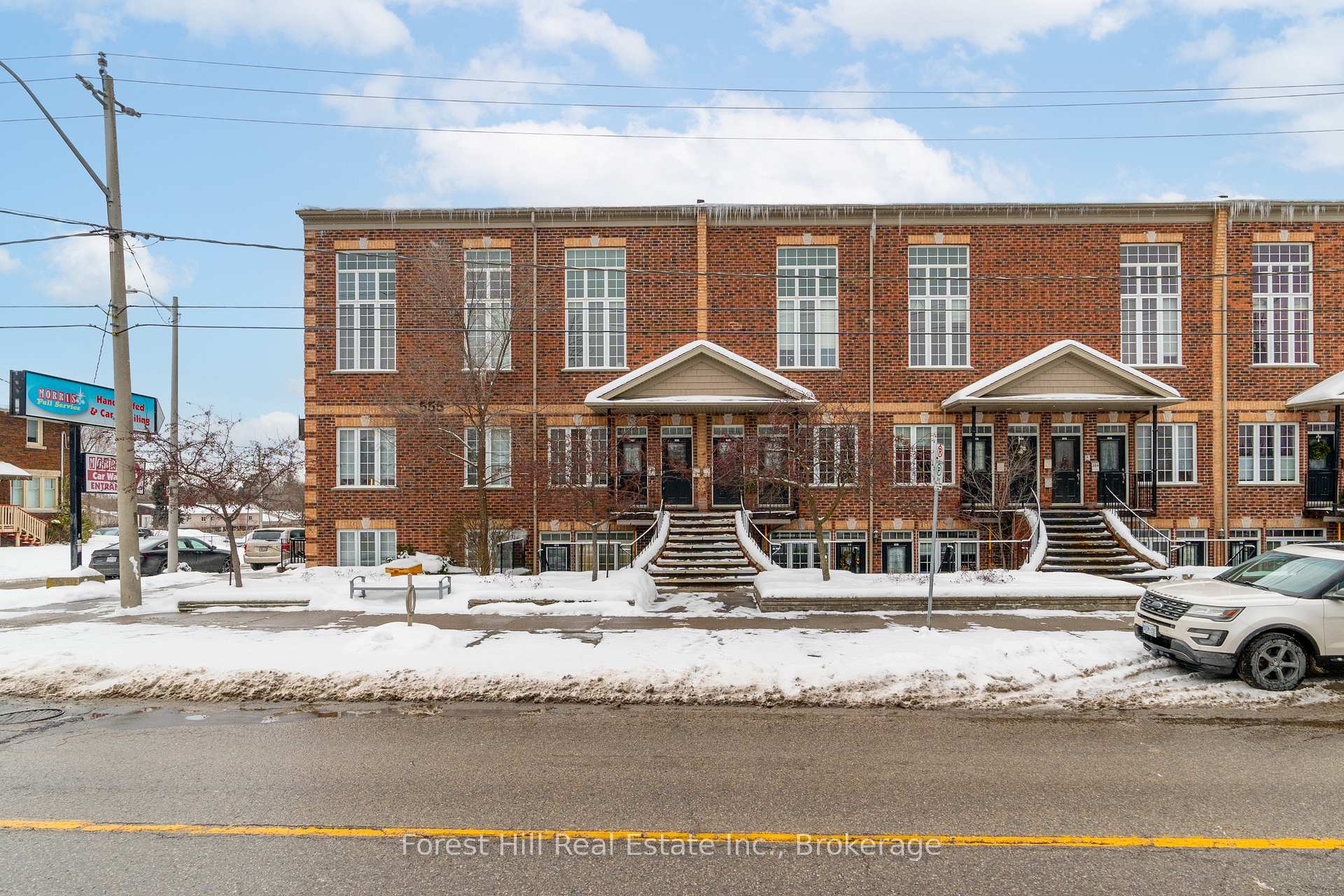 Front of Unit 104, 555 King Street E