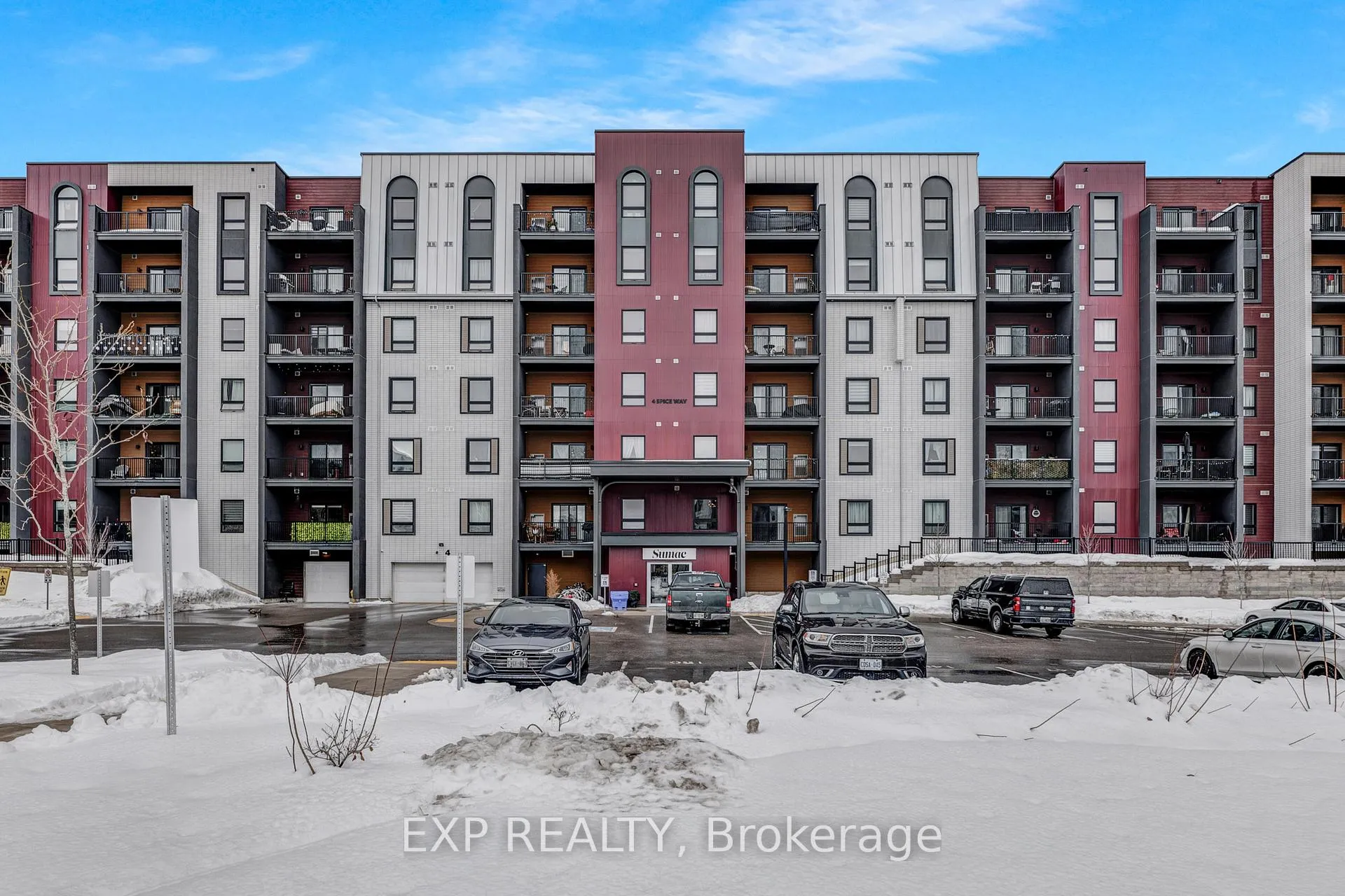 Front of Unit 101, 4 Spice Way