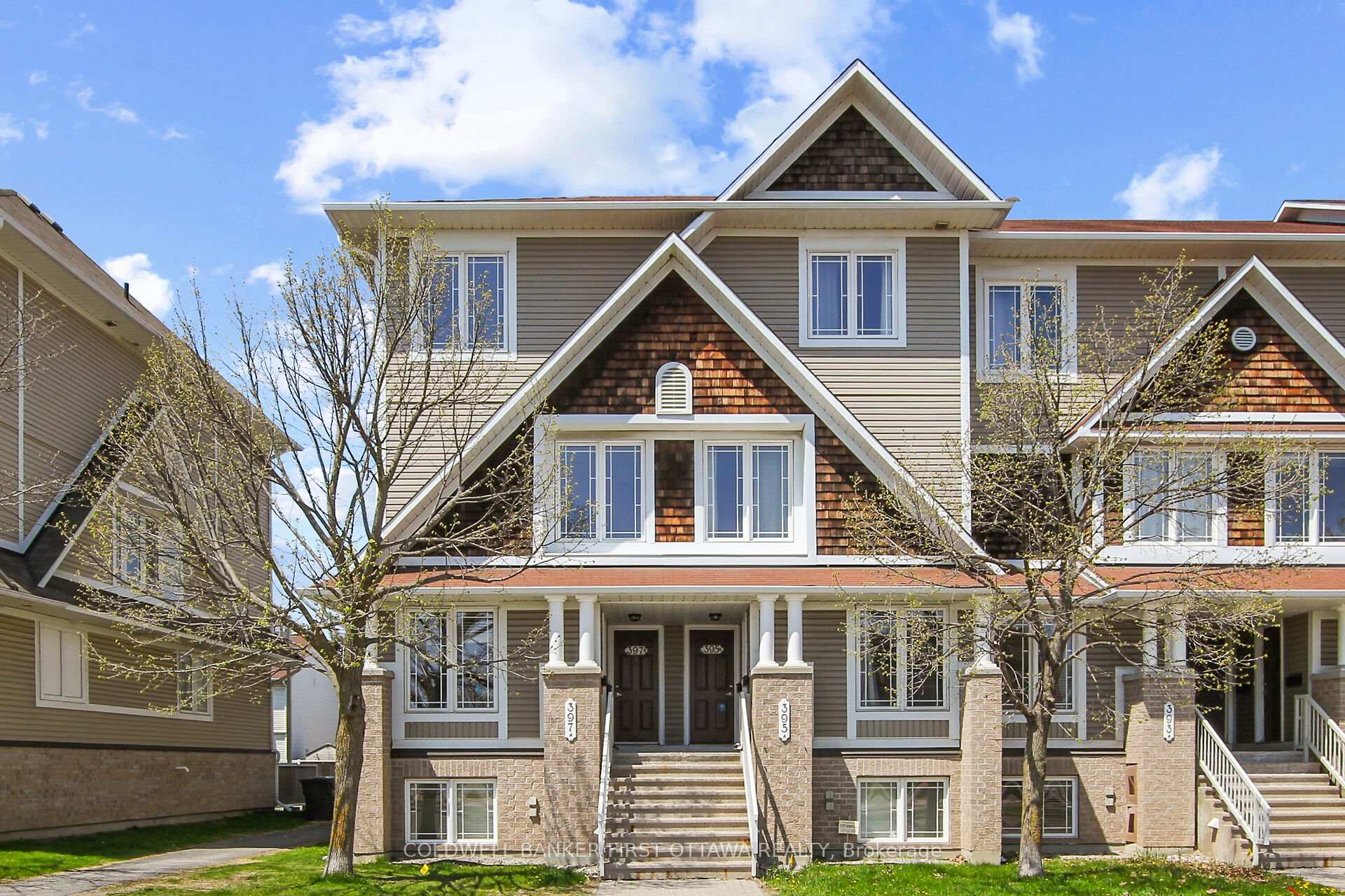 Front of Unit B, 397 Chapman Mills Drive
