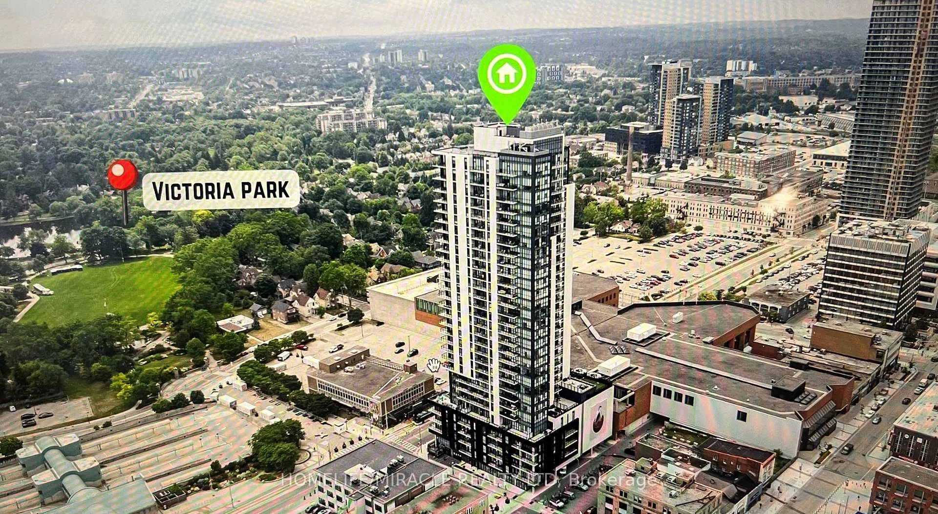 Photo 1 of Unit 1001, 60 Charles Street, Kitchener, City Commercial Core — HOMEH