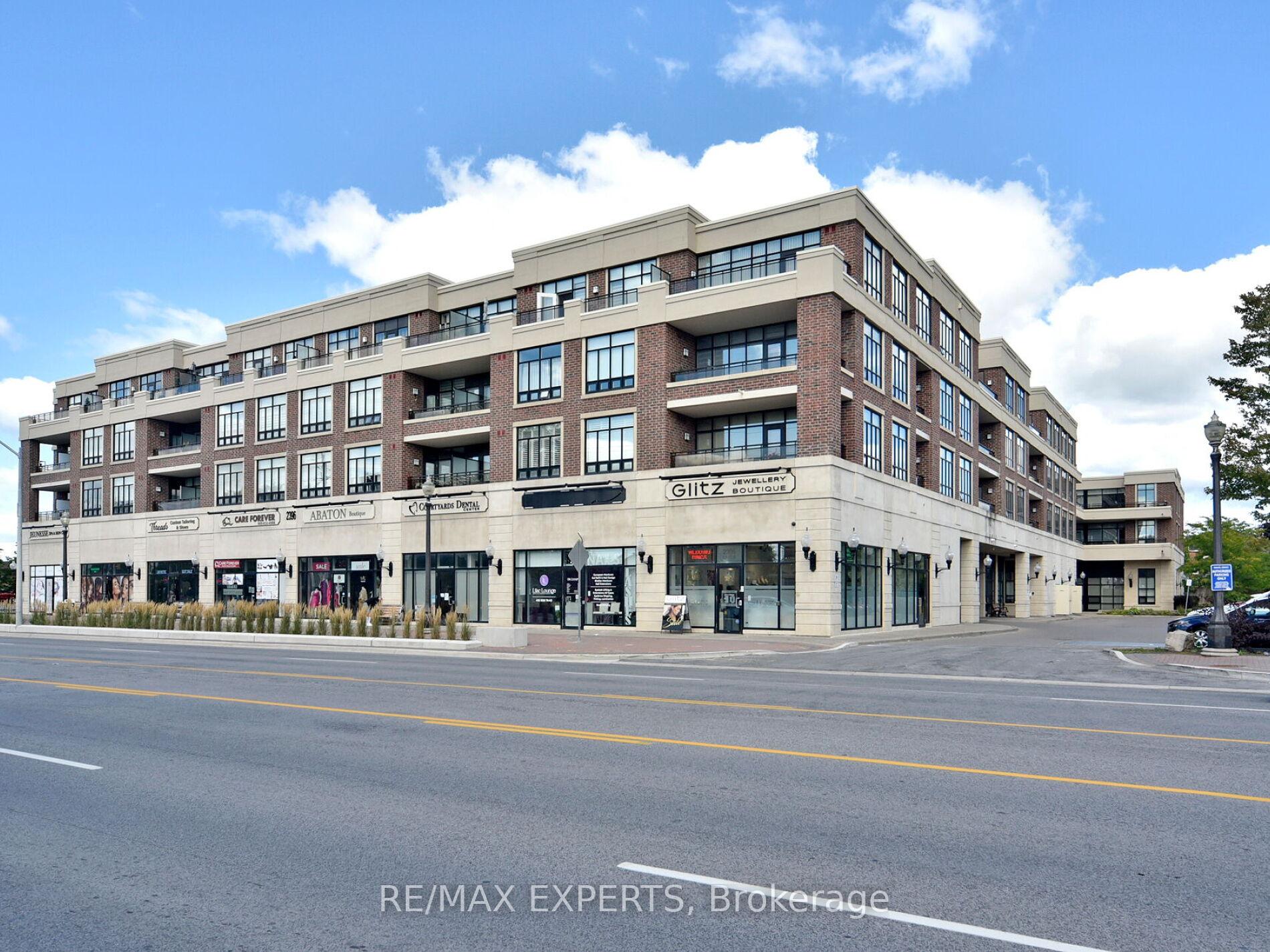 Front of Unit 207, 2396 Major Mackenzie Drive