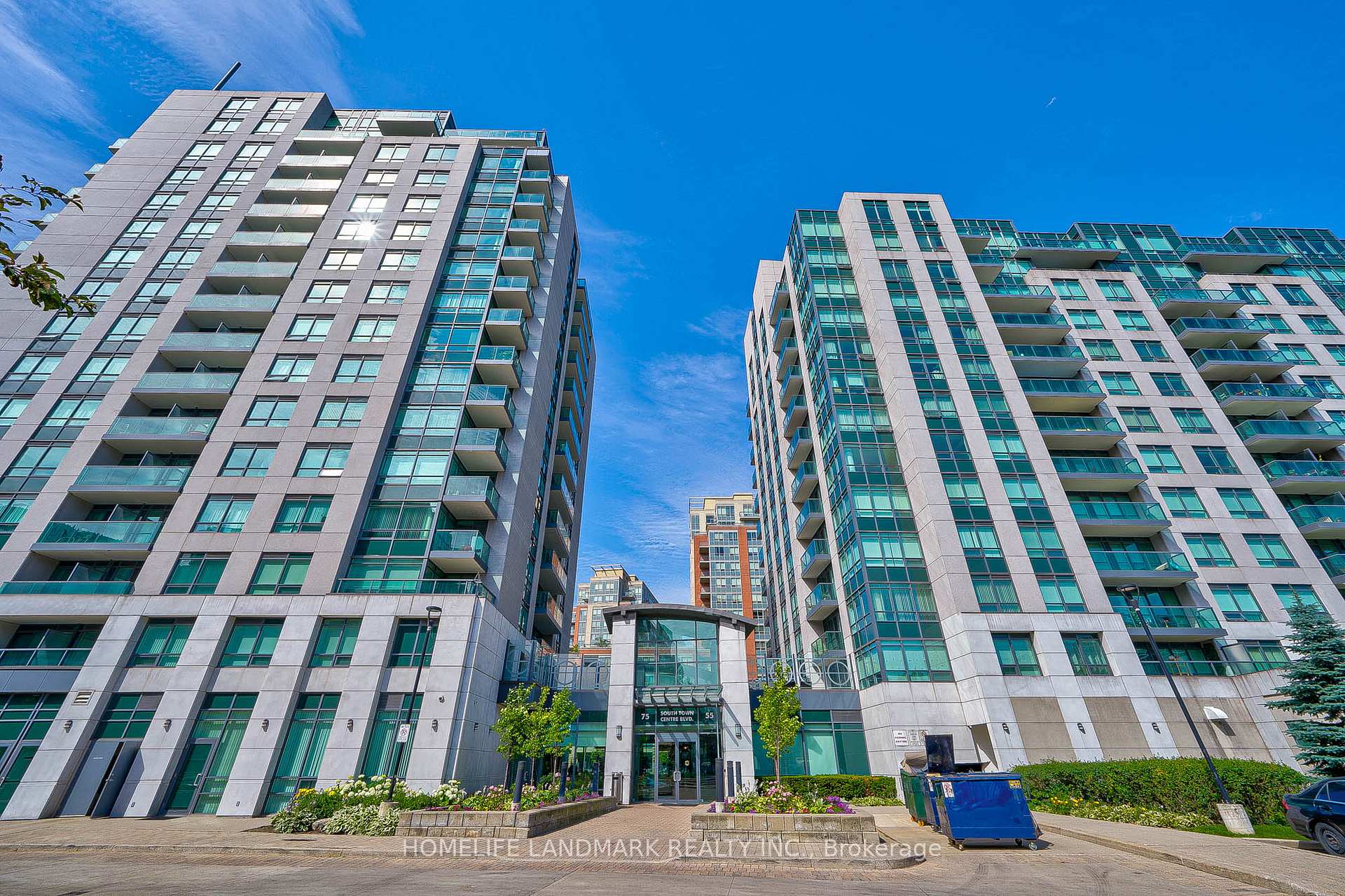 Front of Unit 1109, 55 South Town Centre Boulevard