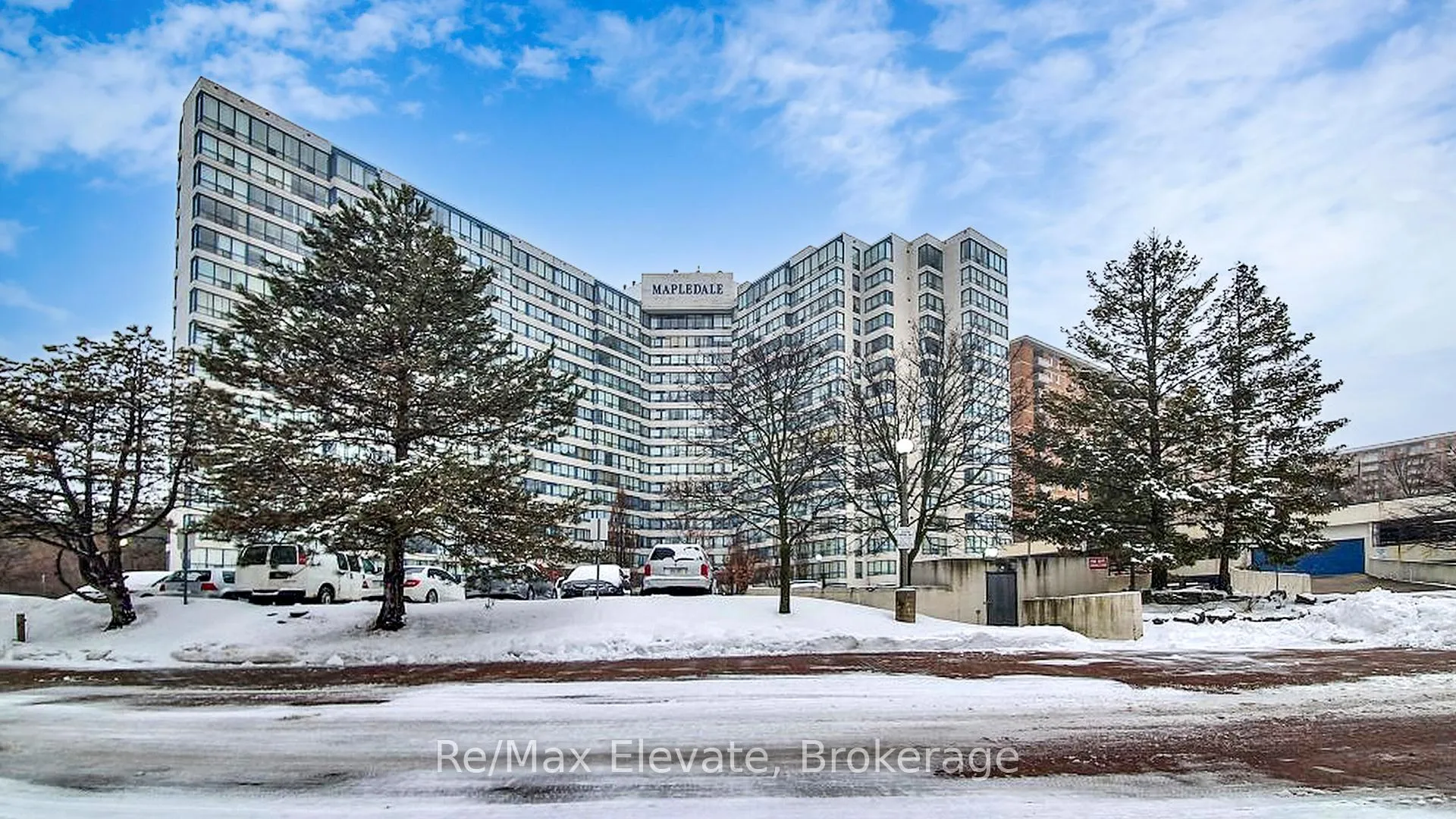 Front of Unit 1102, 3050 Ellesmere Road