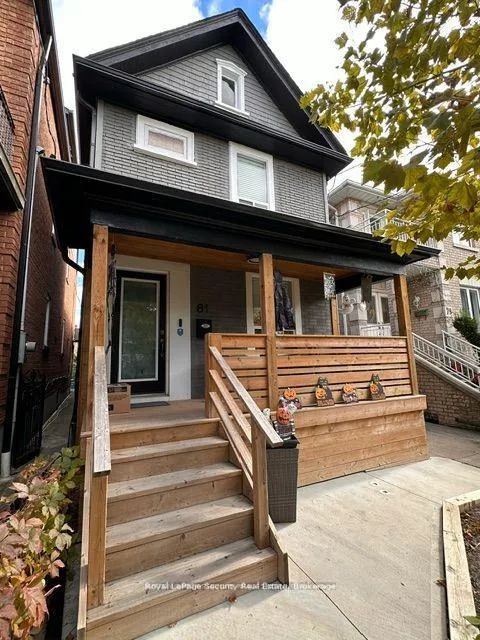 Photo 1 of 81 Bartlett Avenue, Toronto, Dovercourt-Wallace Emerson-Junction — HOMEH