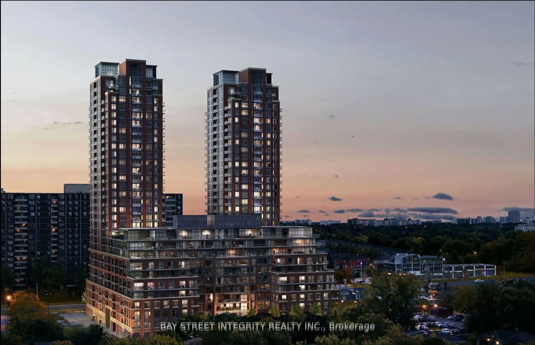 Front of Unit 710, 3260 Sheppard Avenue E