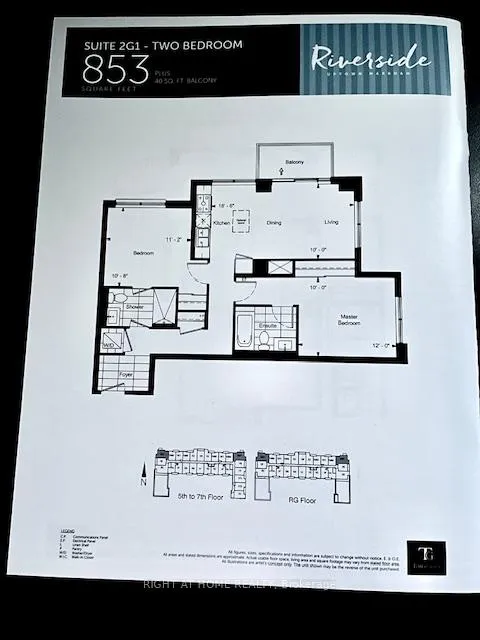 Photo 6 of Unit 710, 25 Water Walk Drive, Markham, Unionville — HOMEH