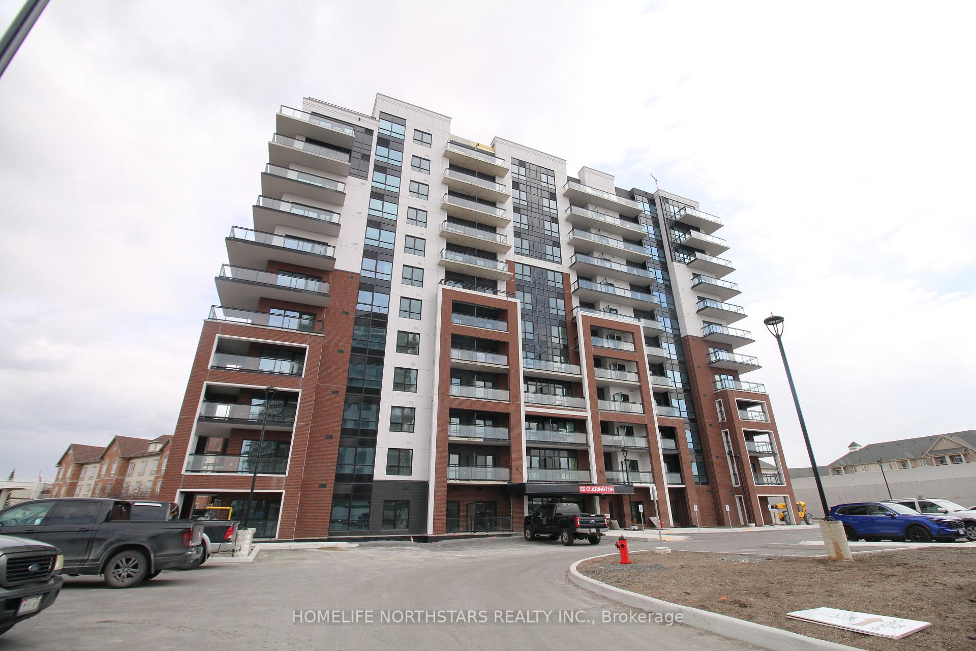 Front of Unit 306, 55 Clarington Boulevard