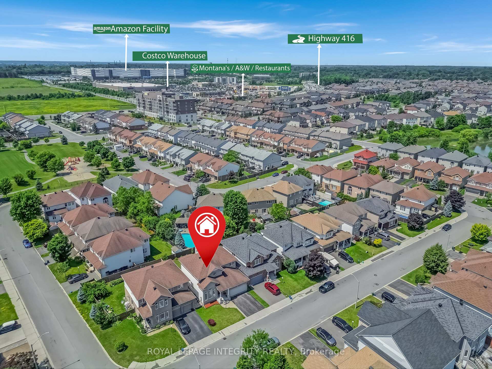 Photo 7 of 173 Lamplighters Drive, Ottawa, Barrhaven - Cedargrove/Fraserdale — HOMEH