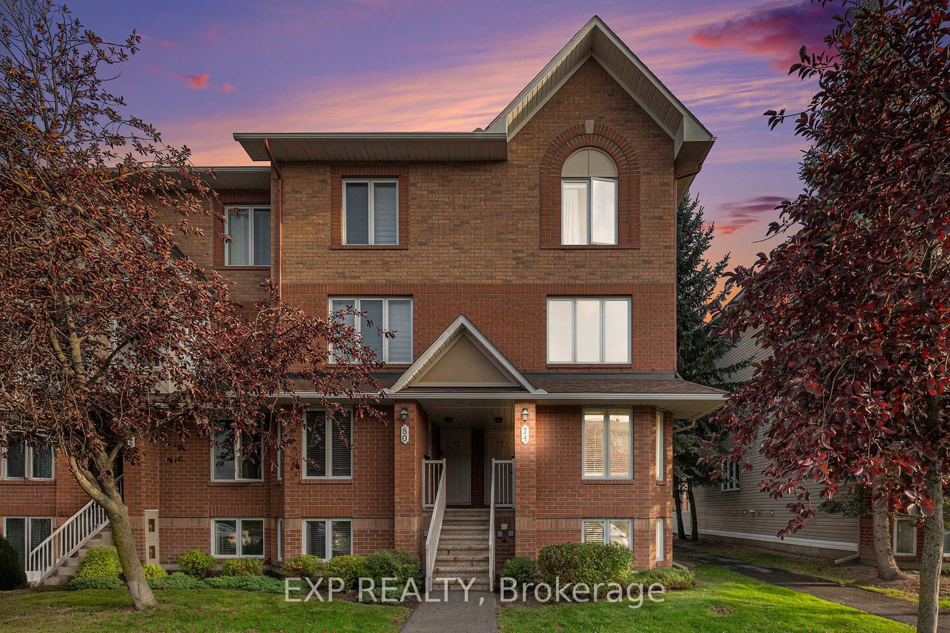 Front of 74 Lakepointe Drive