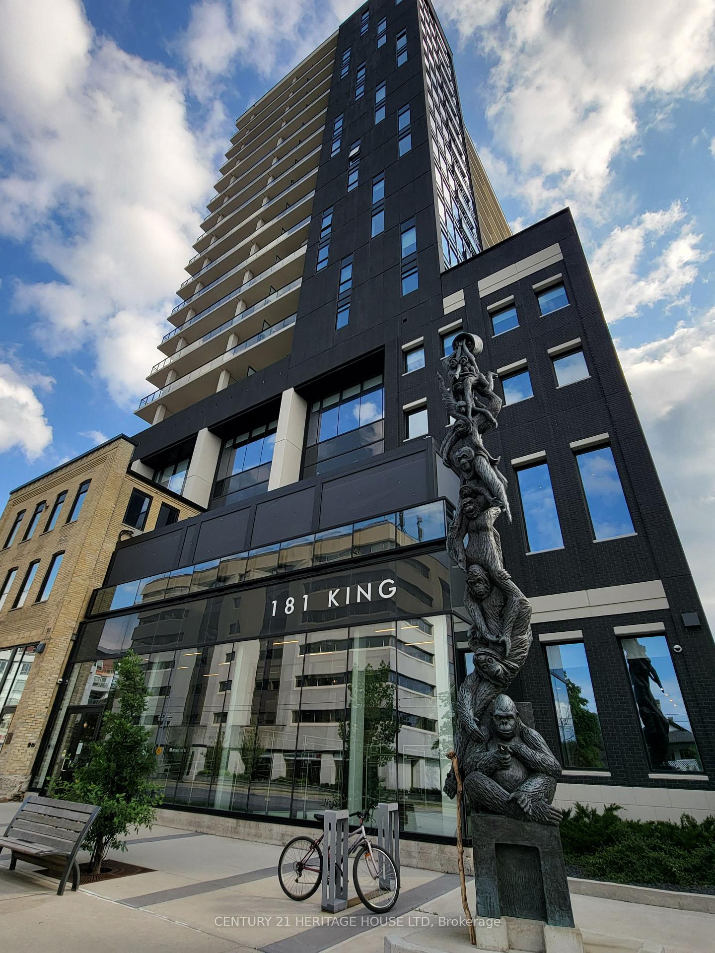 Front of Unit 1311, 181 King Street S