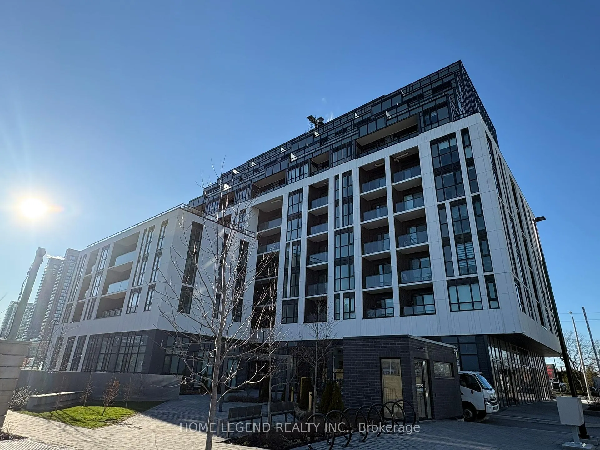 Front of Unit A611, 3421 Sheppard Avenue E