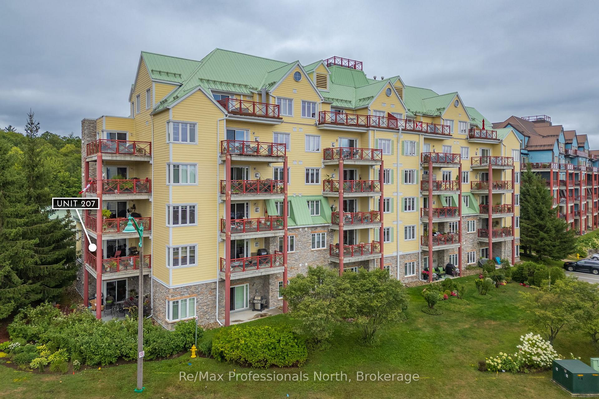 Front of Unit 207, 110 Steamship Bay Road