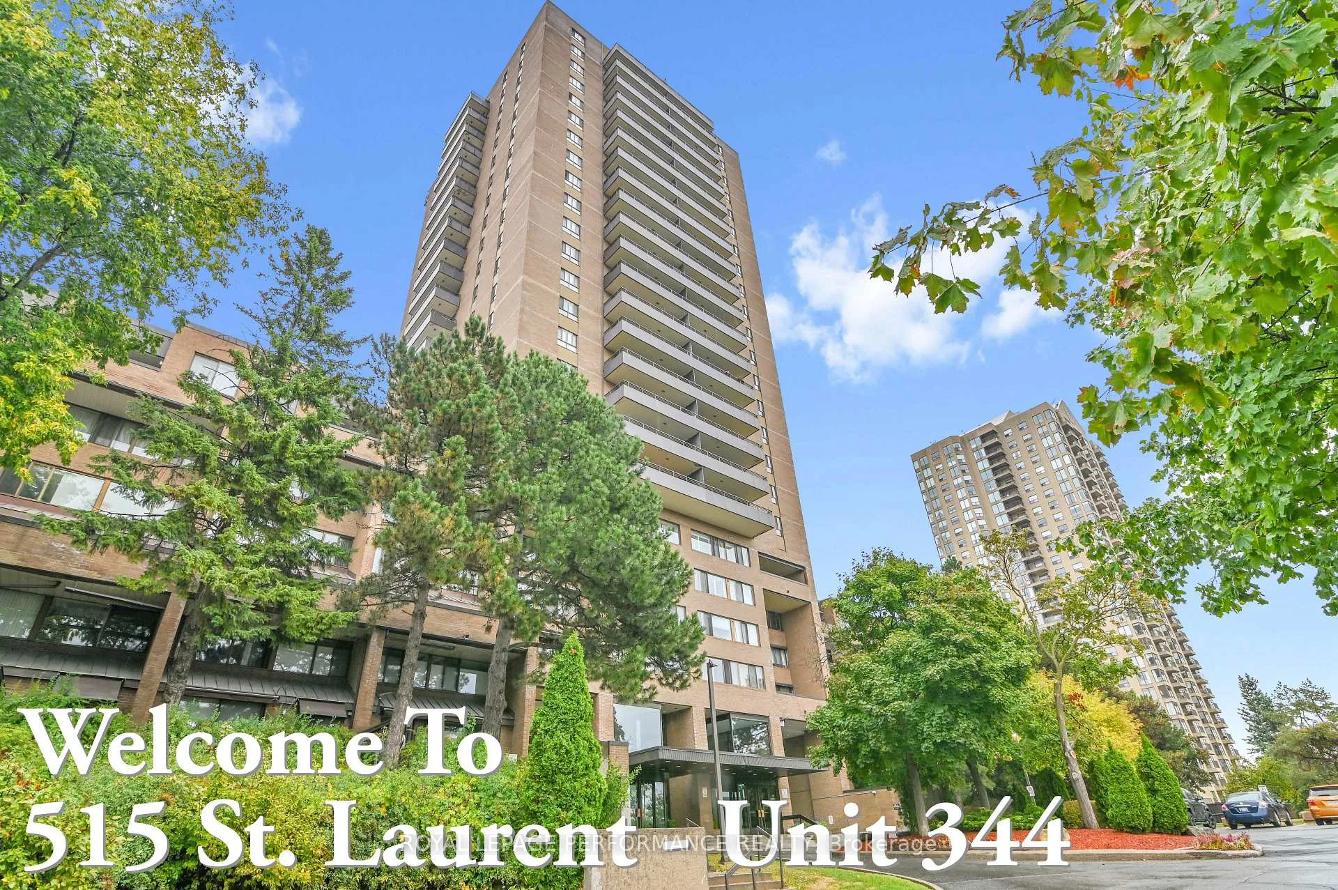 Front of Unit 344, 515 St Laurent Boulevard