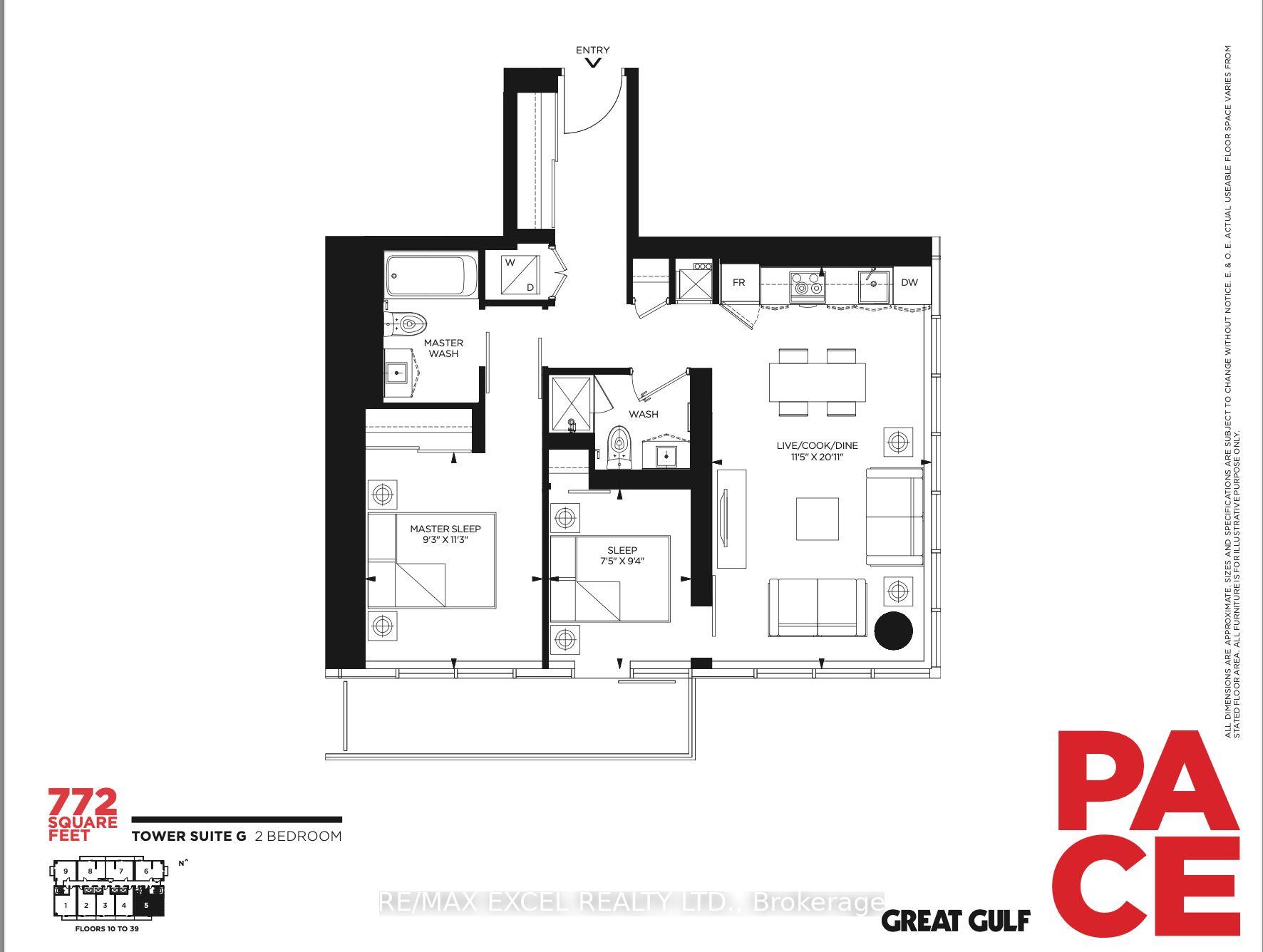 Photo 13 of Unit 3105, 159 Dundas Street E, Toronto, Church-Yonge Corridor — HOMEH