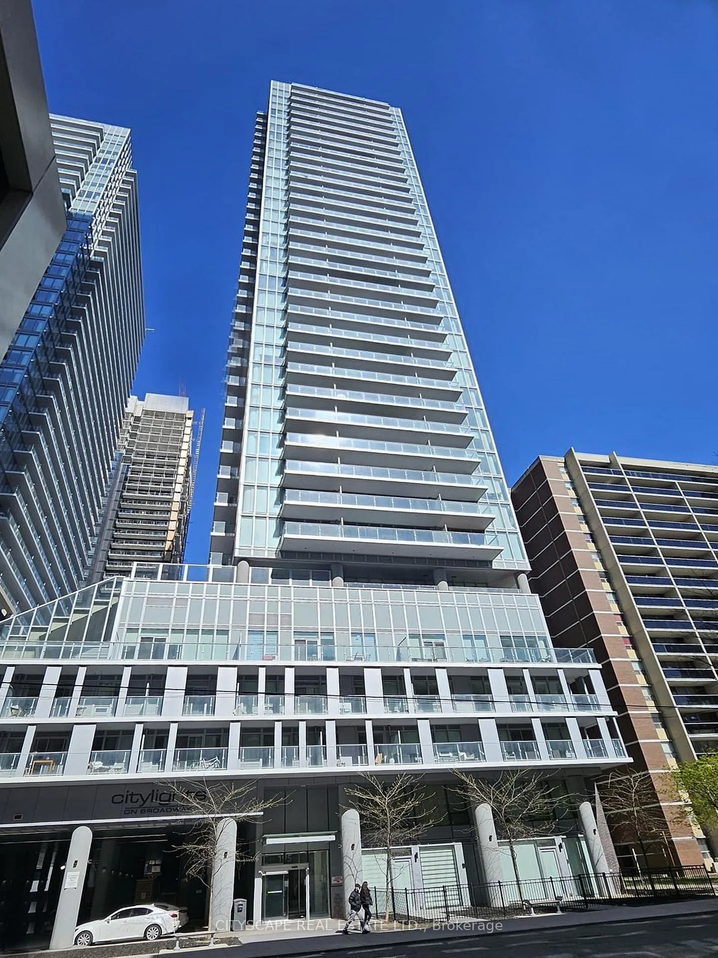 Front of Unit 3501, 195 Redpath Avenue