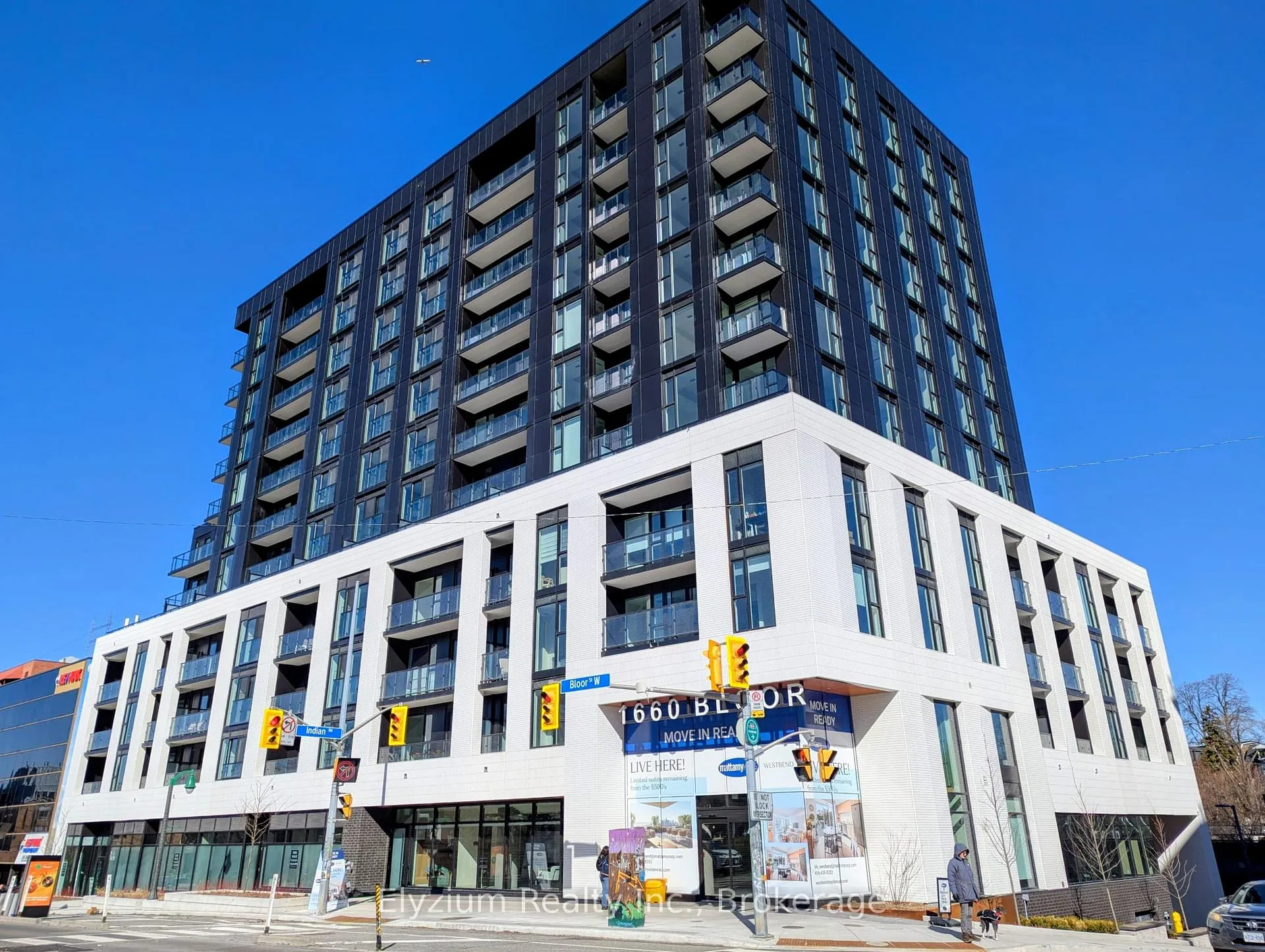 Front of Unit 205, 1660 Bloor Street W