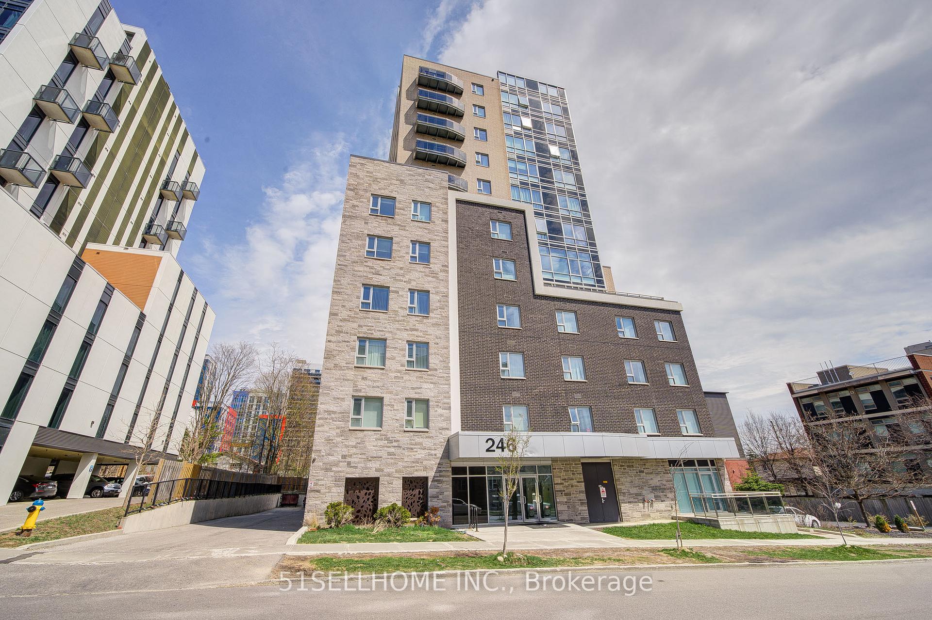 Front of Unit 807, 246 Lester Street E