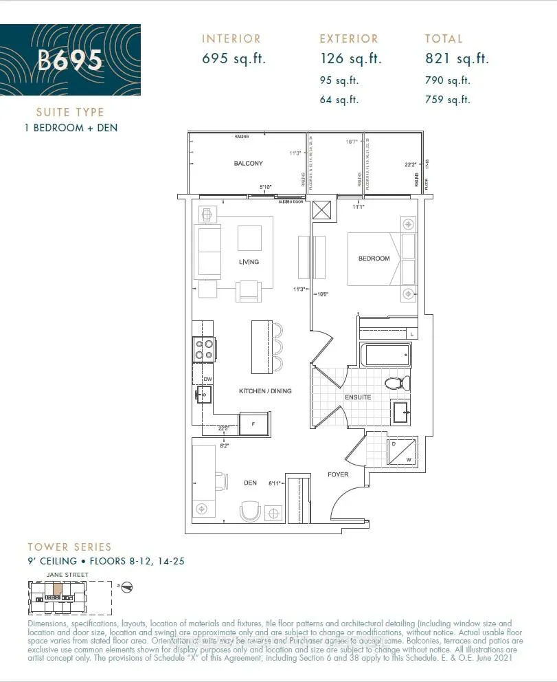 Photo 3 of Unit 1501, 27 Korda Gate, Vaughan, Vellore Village — HOMEH
