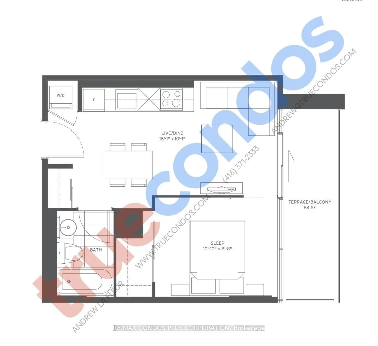 Photo 8 of Unit 726, 161 Roehampton Avenue, Toronto, Mount Pleasant West — HOMEH