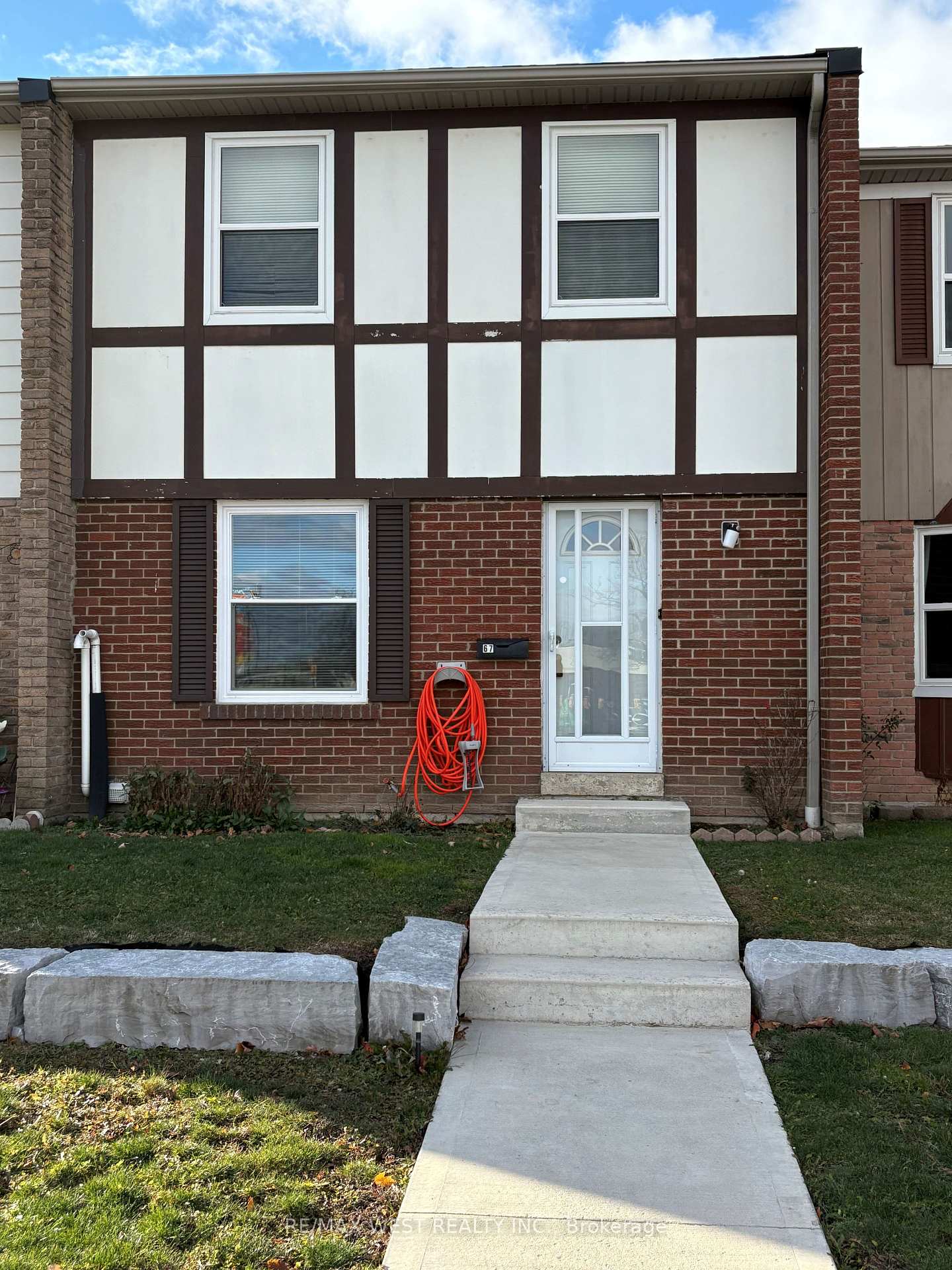 Front of Unit 67, 900 Central Park Drive