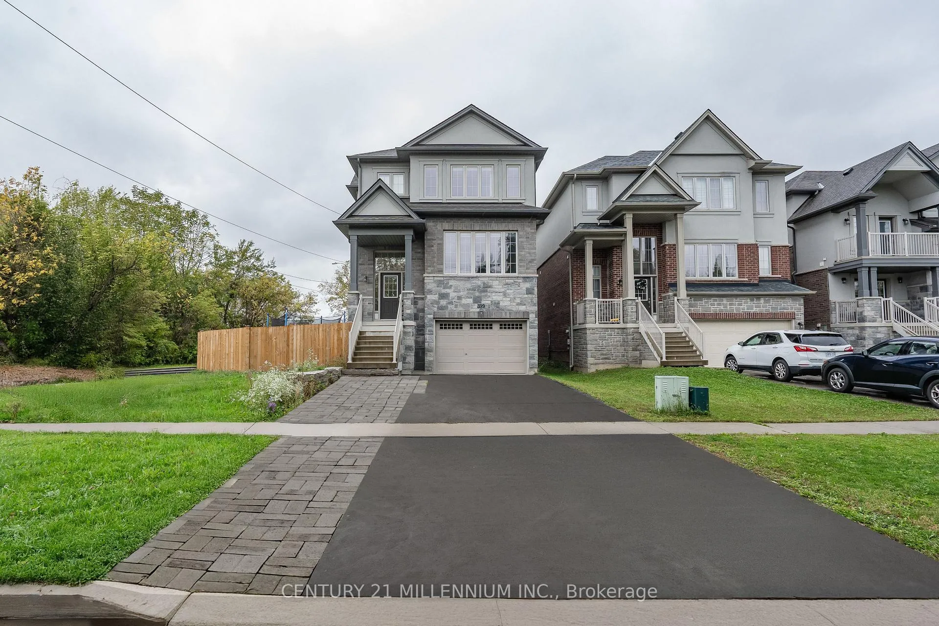 Front of 399 Erie Avenue