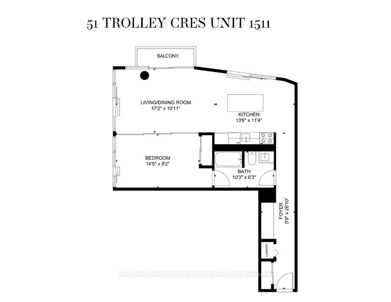 Photo 43 of Unit 1511, 51 Trolley Crescent, Toronto, Moss Park — HOMEH