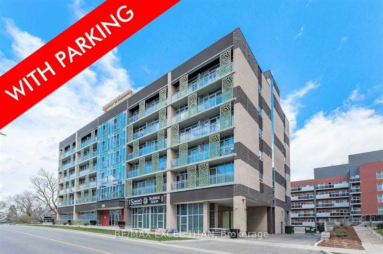 Front of Unit 620, 250 Albert Street