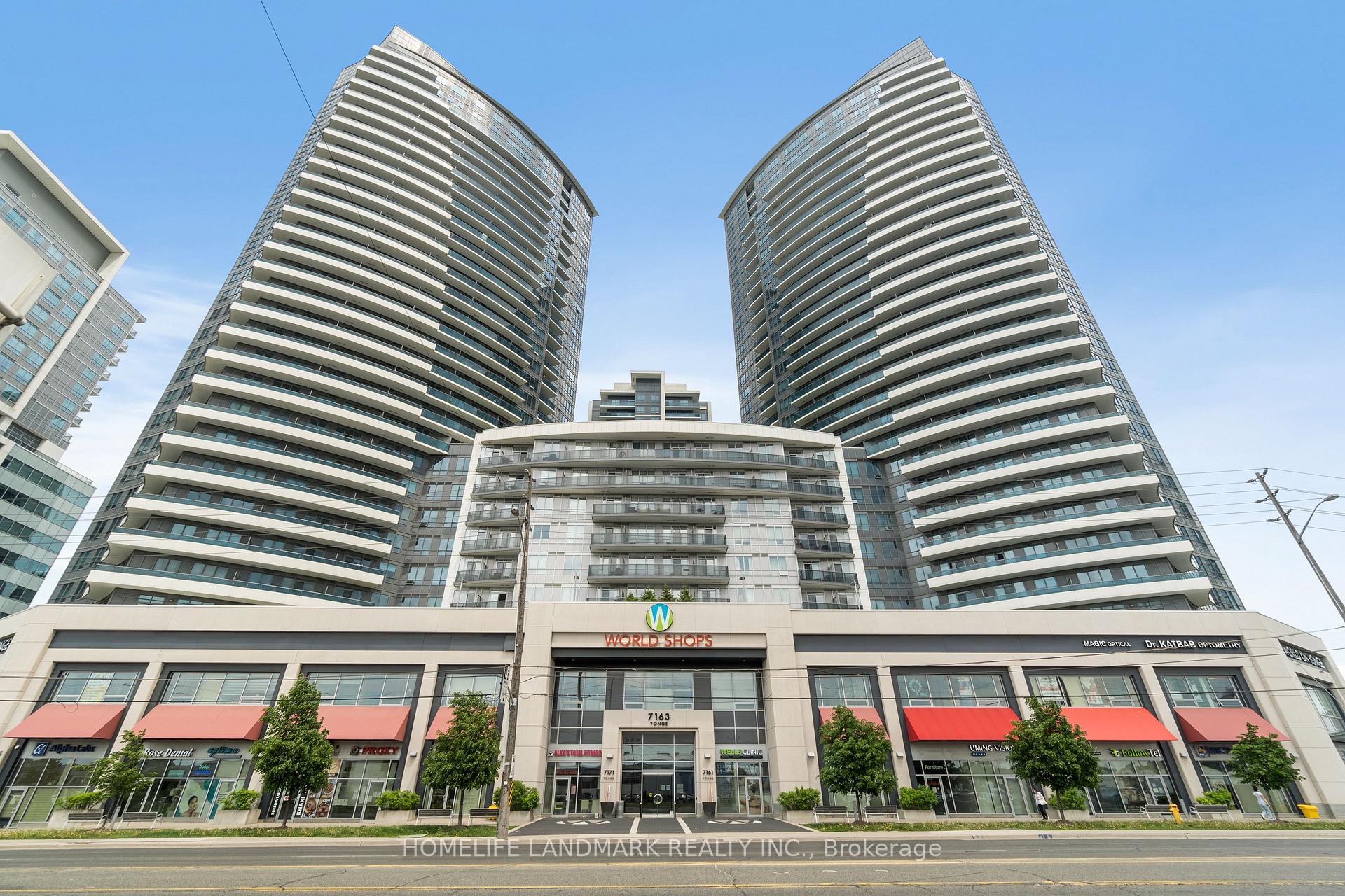Front of Unit 1215, 7171 Yonge Street