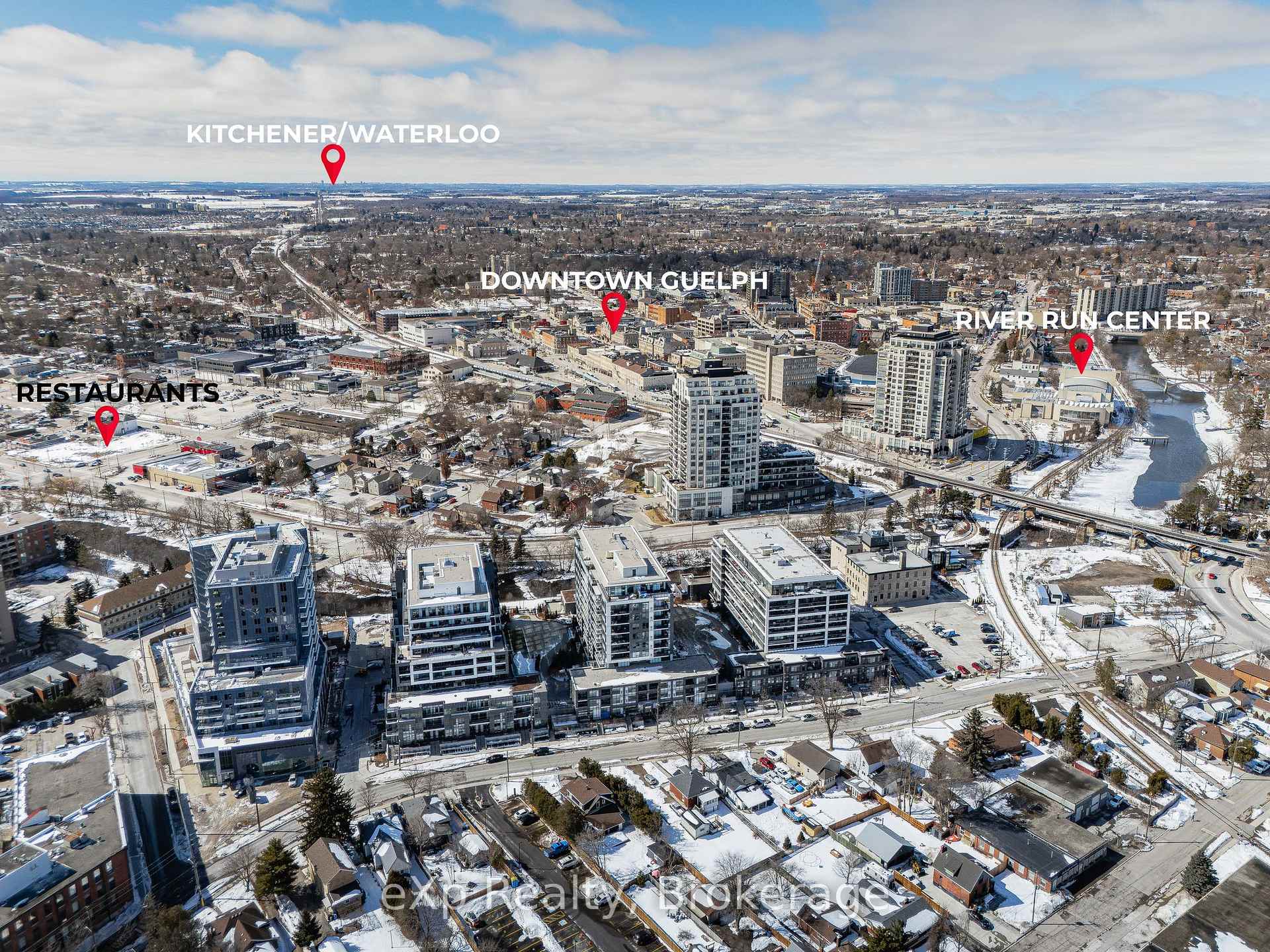 Photo 2 of Unit 612, 63 Arthur Street S, Guelph, Downtown — HOMEH