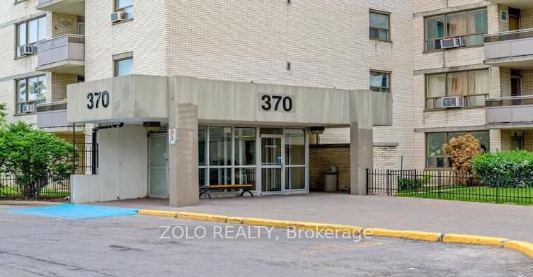 Front of Unit 1410, 370 Dixon Road