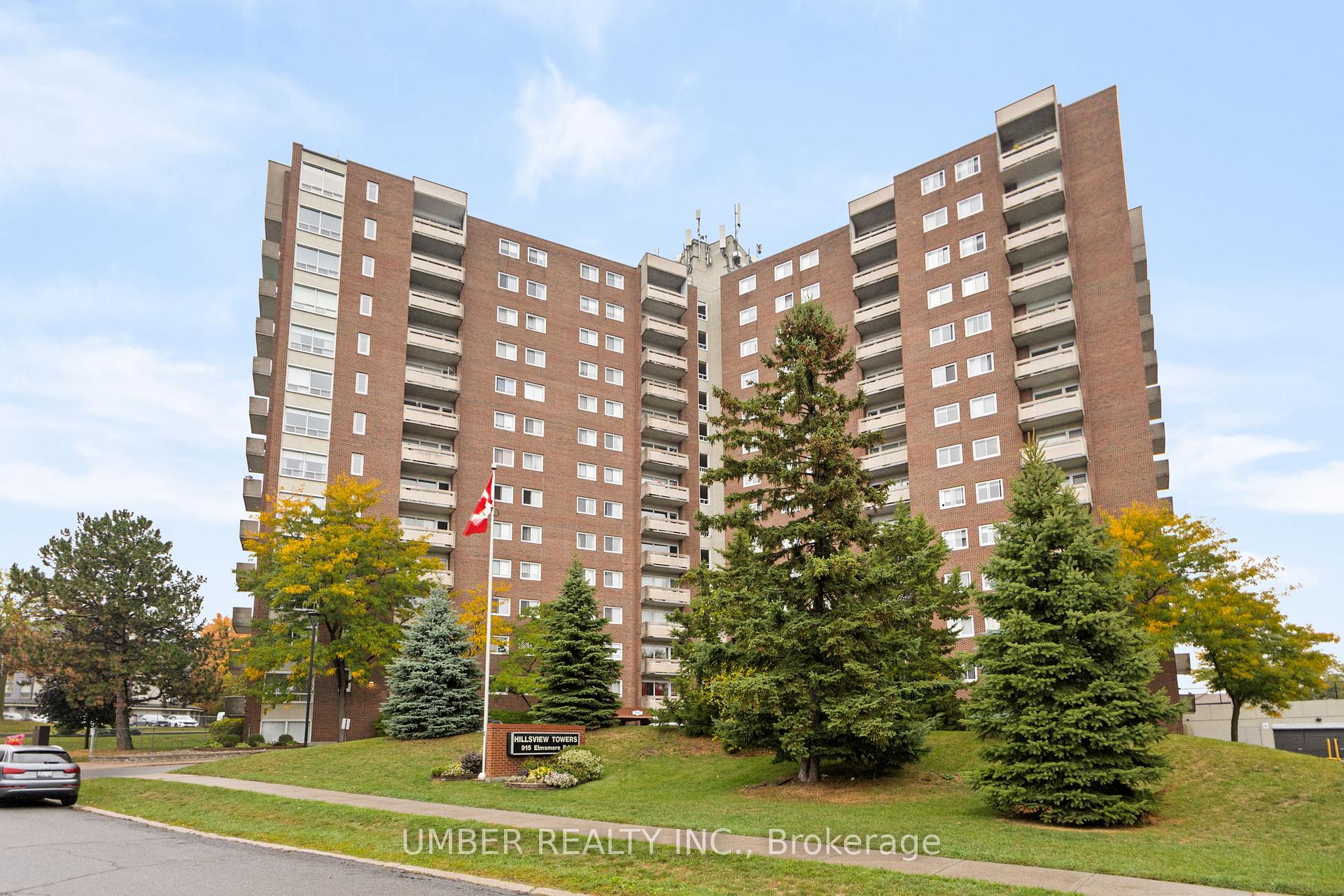 Front of Unit 708, 915 Elmsmere Road