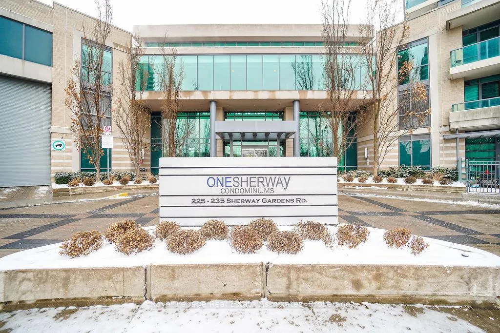Front of Unit 709, 235 Sherway Gardens Road