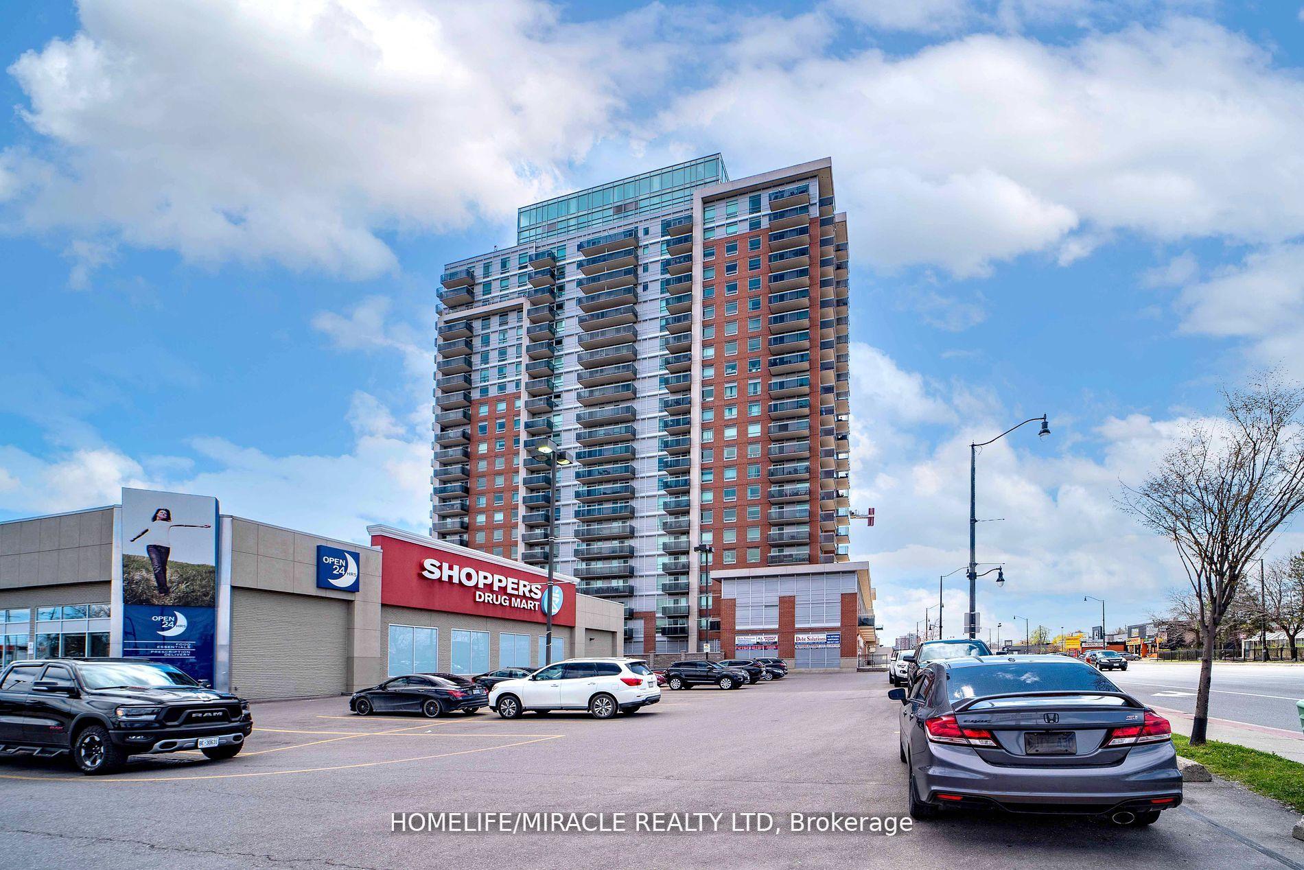 Front of Unit 709, 215 Queen Street E