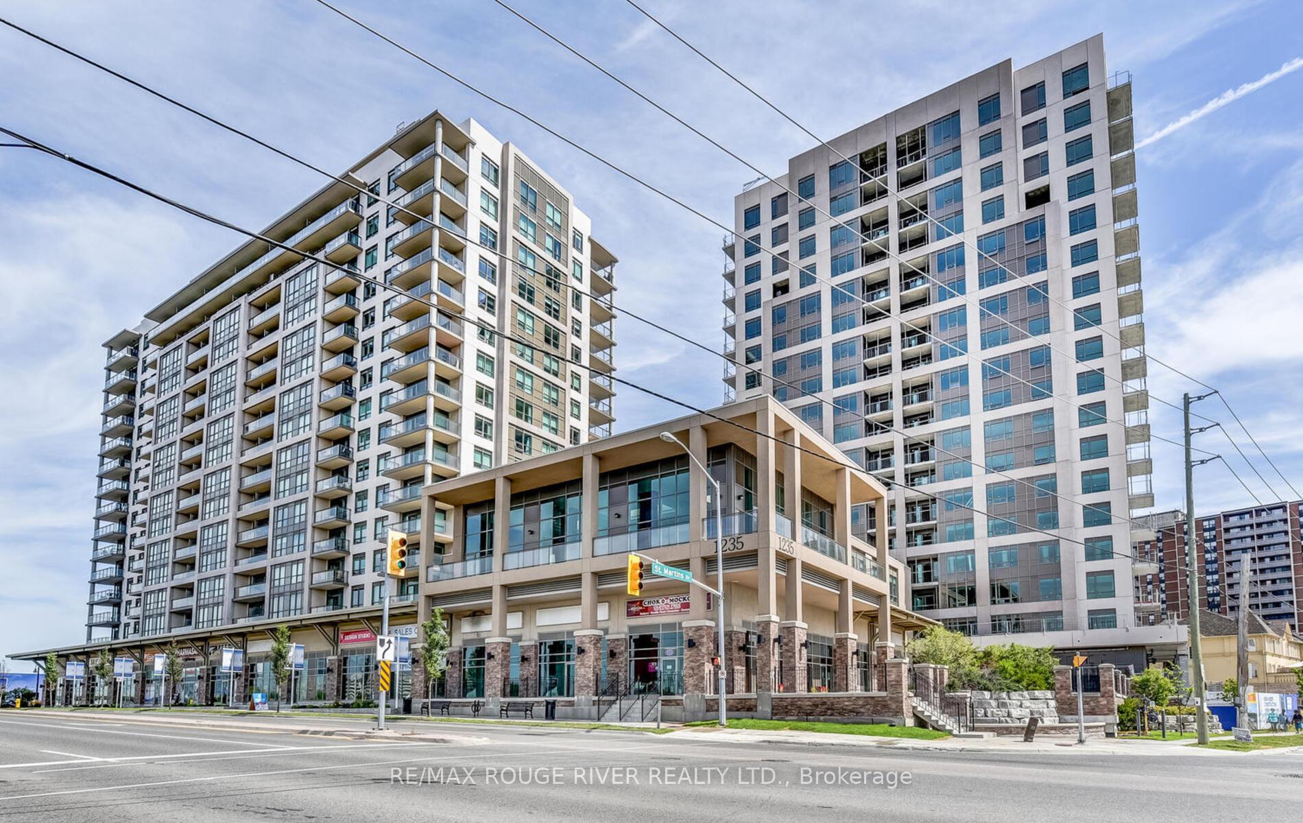 Front of Unit 410, 1235 Bayly Street
