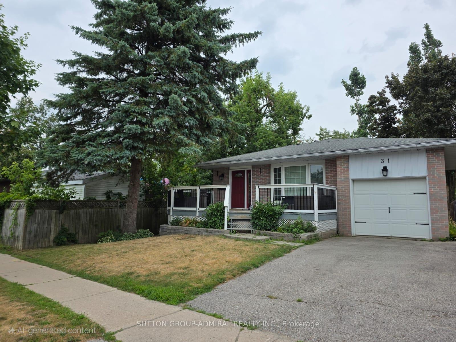 Front of Unit LOWER, 31 Jeffrey Street