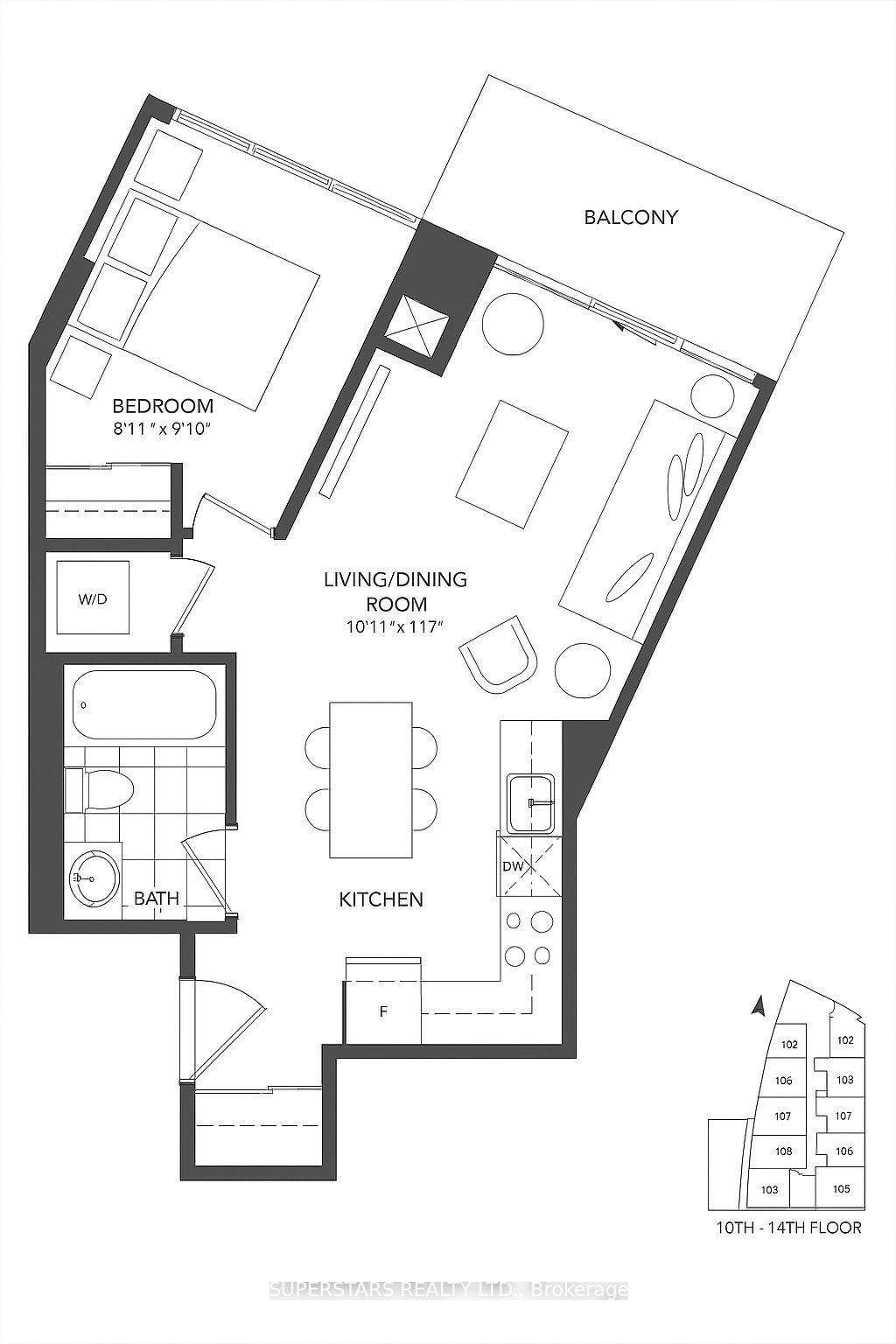 Photo 13 of Unit 1409, 60 Berwick Avenue, Toronto, Yonge-Eglinton — HOMEH