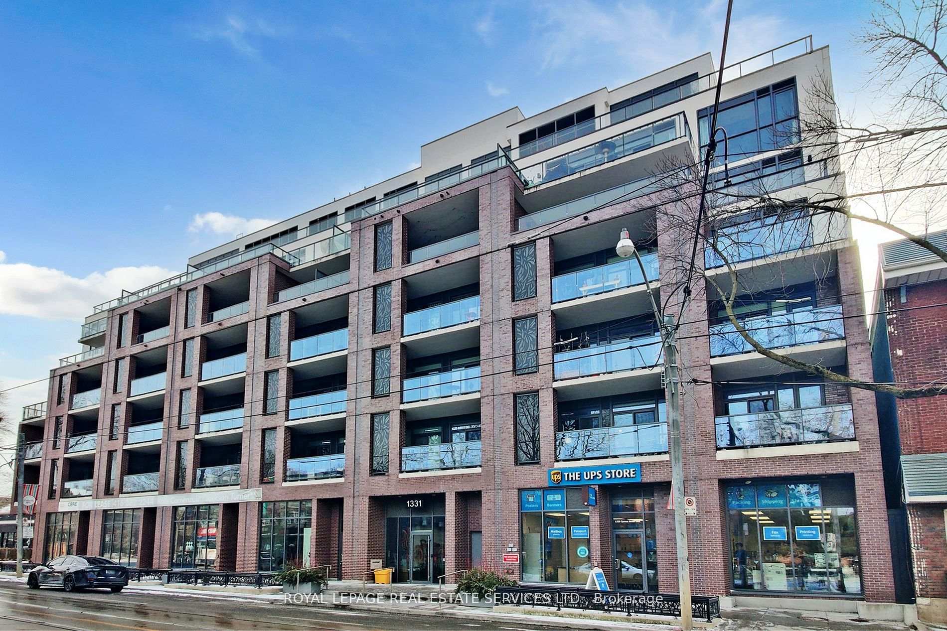 Front of Unit 509, 1331 Queen Street E