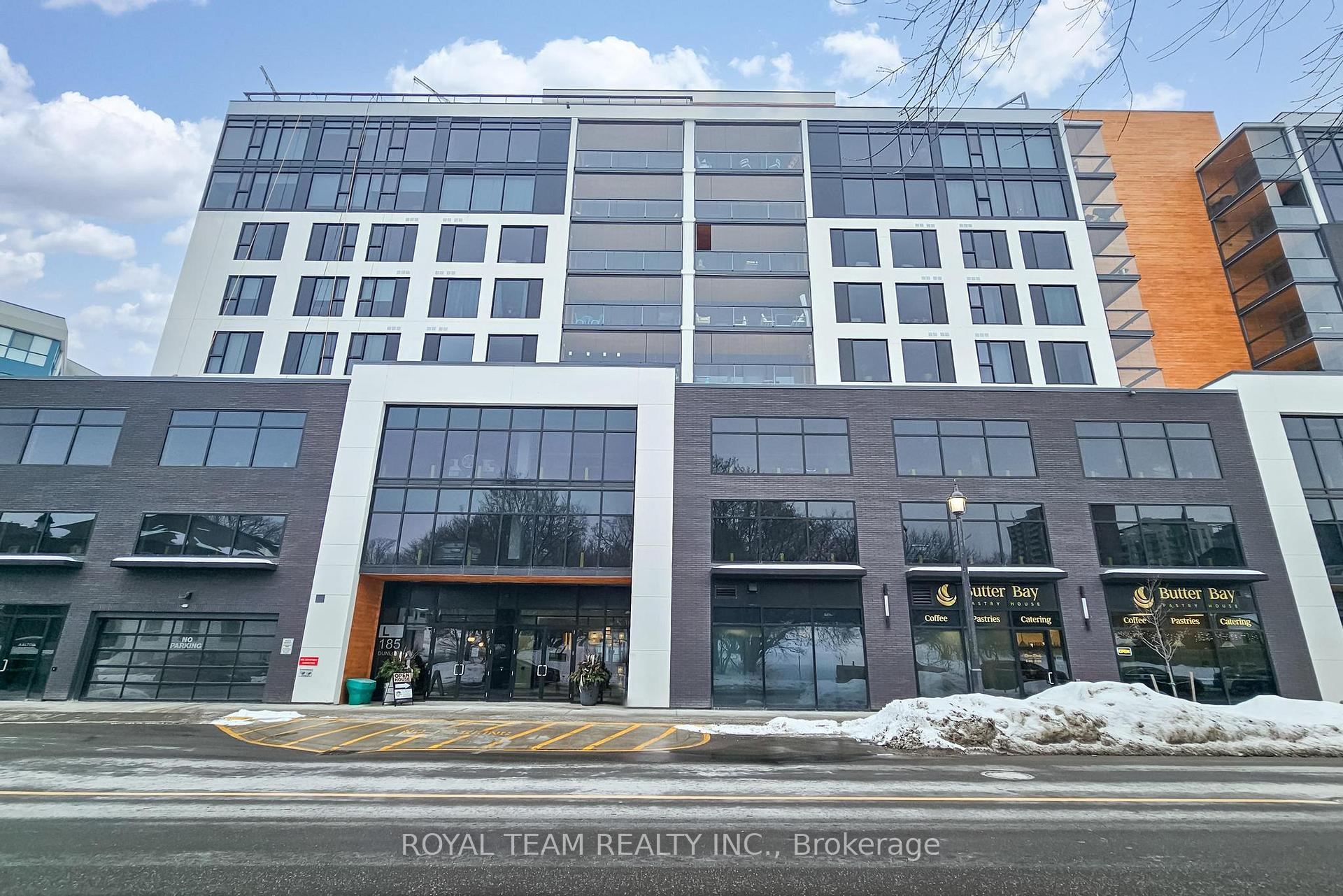 Front of Unit 609, 185 Dunlop Street