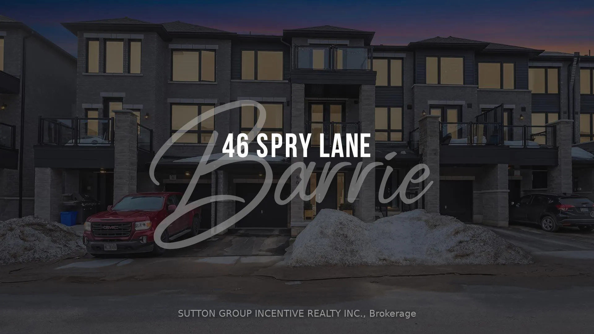 Photo 2 of 46 Spry Lane, Barrie, Innis-Shore — HOMEH