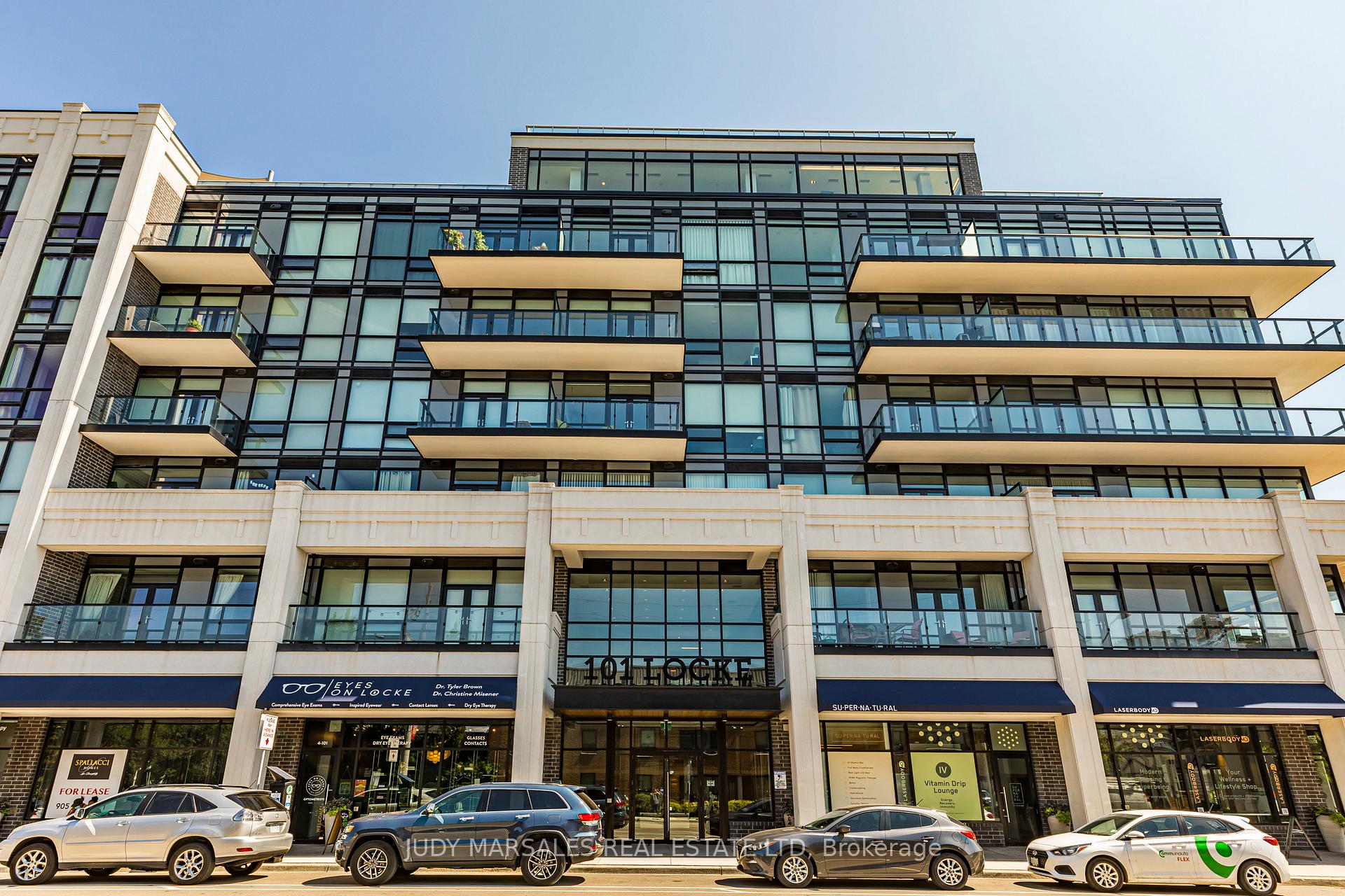Front of Unit 504, 101 Locke Street S