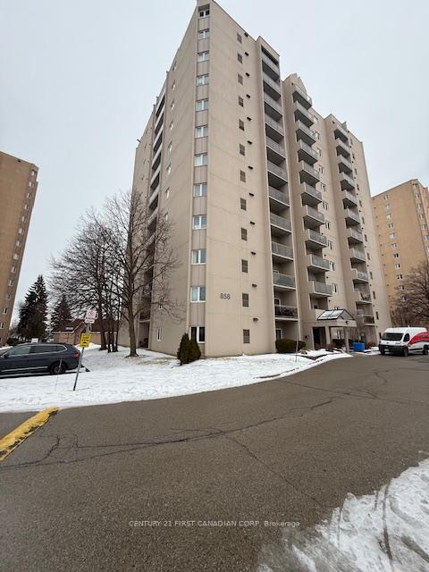 Front of Unit 1205, 858 Commissioners Road E